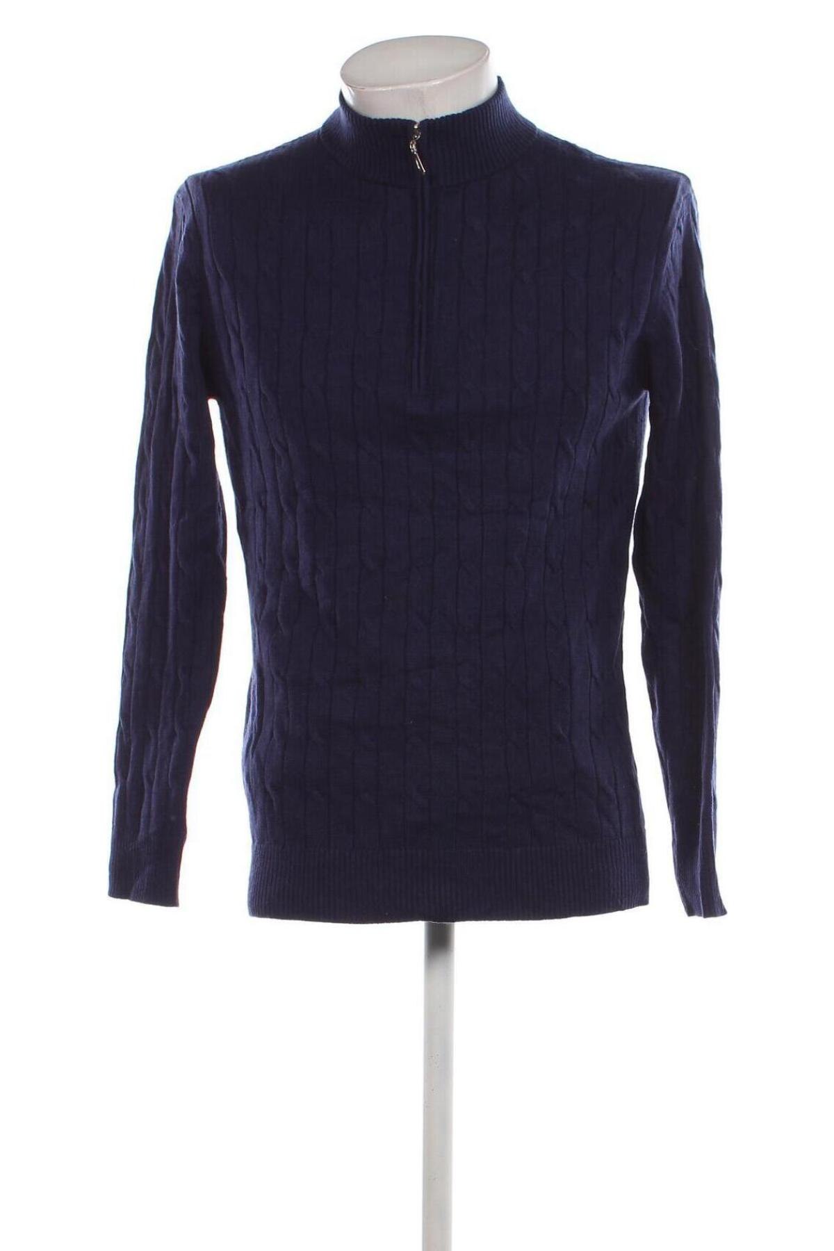 Herrenpullover, Größe M, Farbe Blau, Preis € 9,49