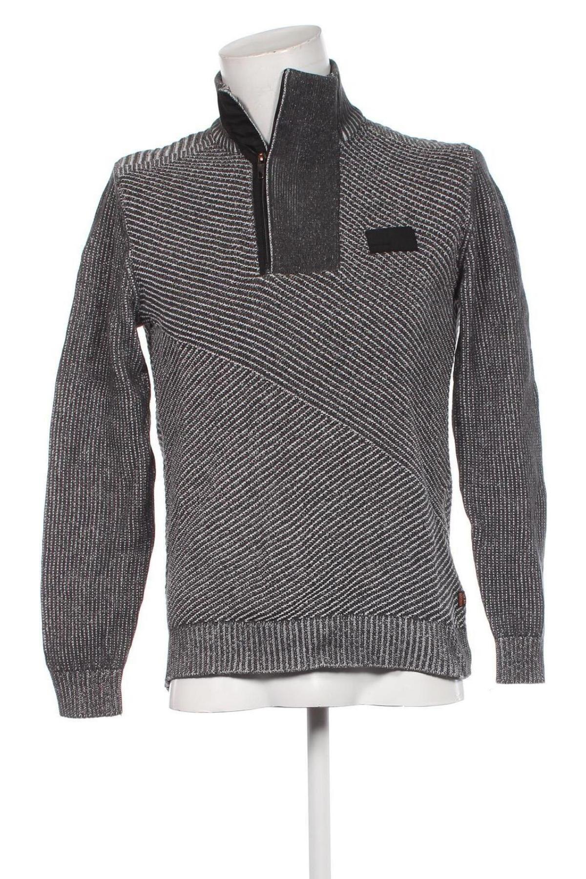 Herrenpullover Angelo Litrico, Größe M, Farbe Grau, Preis 8,49 €