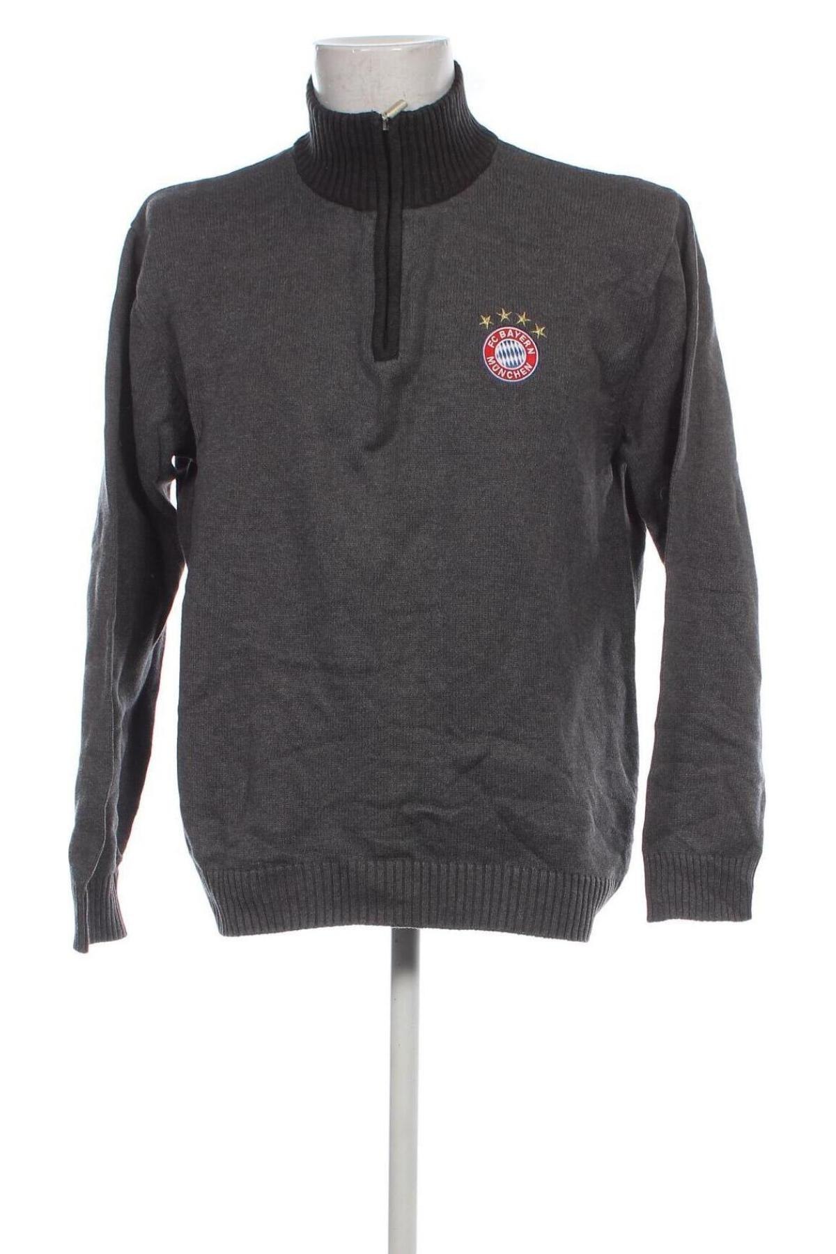 Herrenpullover Bayern Munchen, Größe XL, Farbe Grau, Preis € 9,99