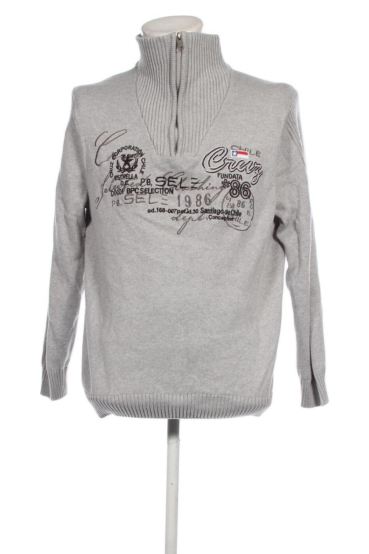 Herrenpullover Bpc Bonprix Collection, Größe XL, Farbe Grau, Preis € 9,29