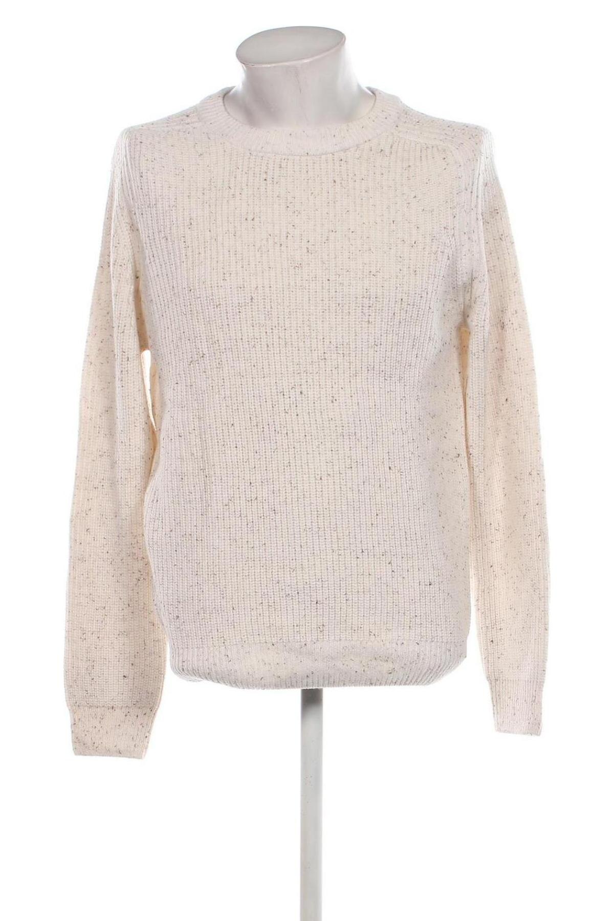 Herrenpullover C&A, Größe M, Farbe Ecru, Preis € 8,29