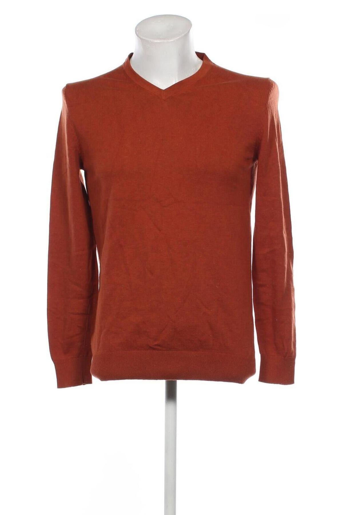 Herrenpullover Canda, Größe M, Farbe Orange, Preis 8,29 €