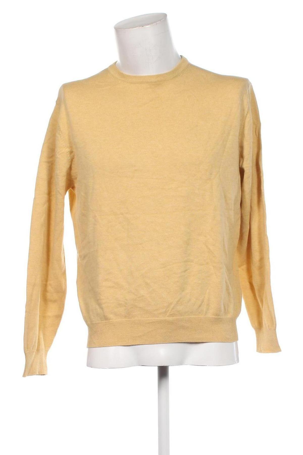 Herrenpullover Christian Berg, Größe M, Farbe Gelb, Preis € 11,79