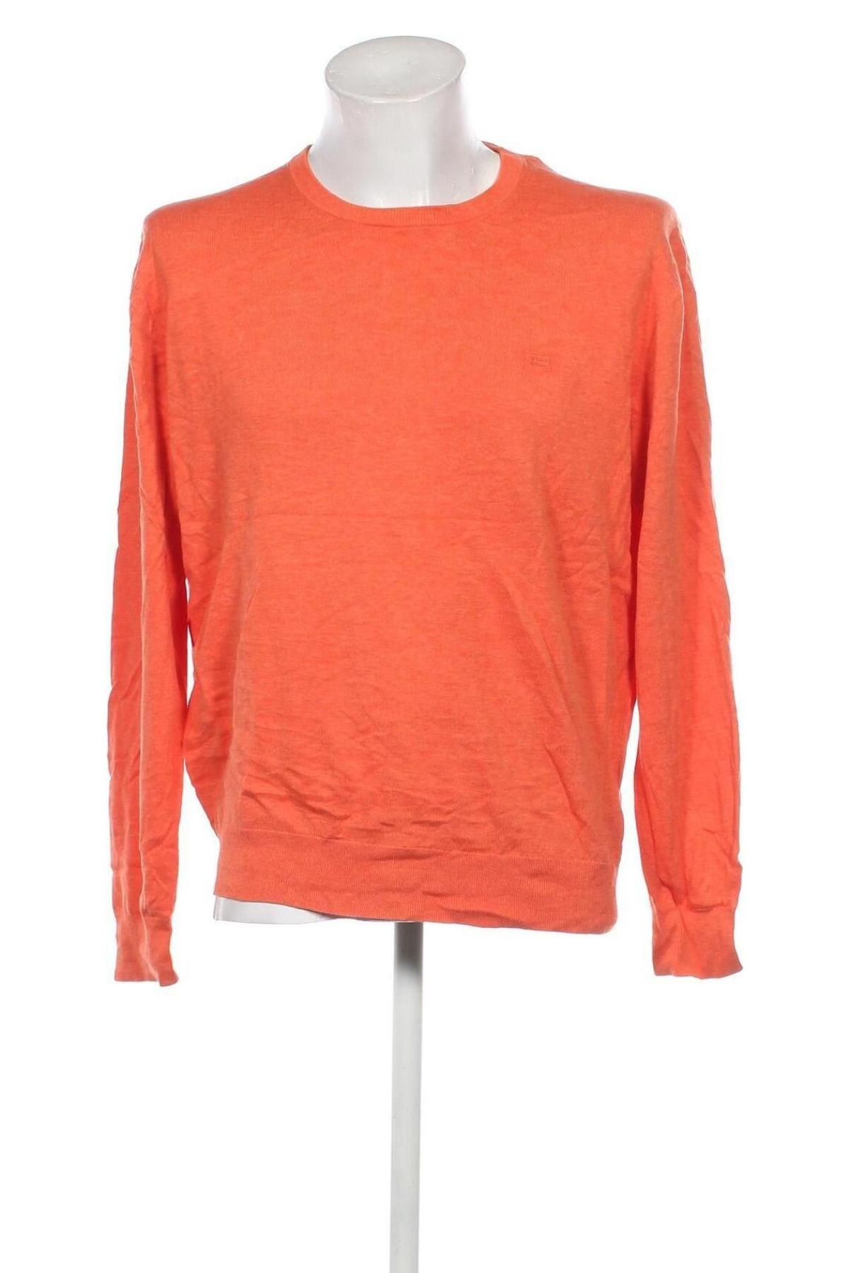 Herrenpullover Christian Berg, Größe XL, Farbe Orange, Preis 14,99 €