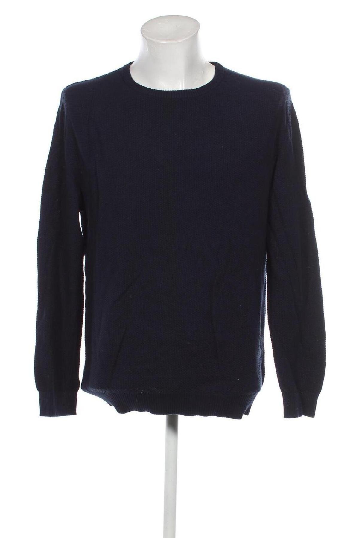 Herrenpullover Connor, Größe L, Farbe Blau, Preis 5,49 €