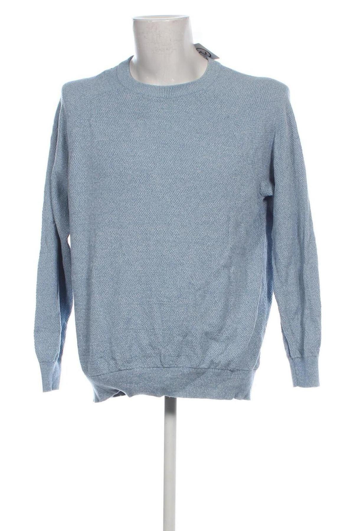 Herrenpullover Dressmann, Größe XXL, Farbe Blau, Preis € 10,99