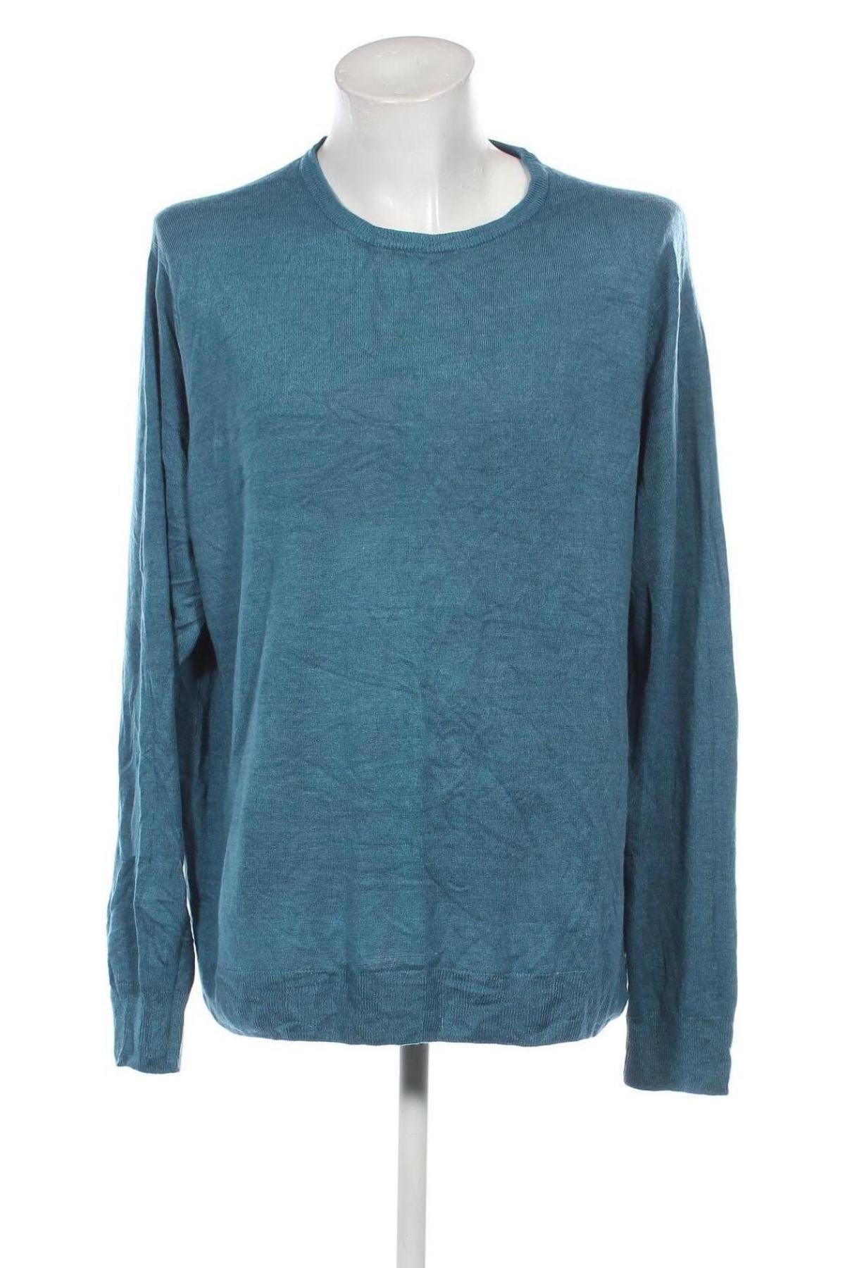 Herrenpullover F&F, Größe 3XL, Farbe Blau, Preis 9,49 €