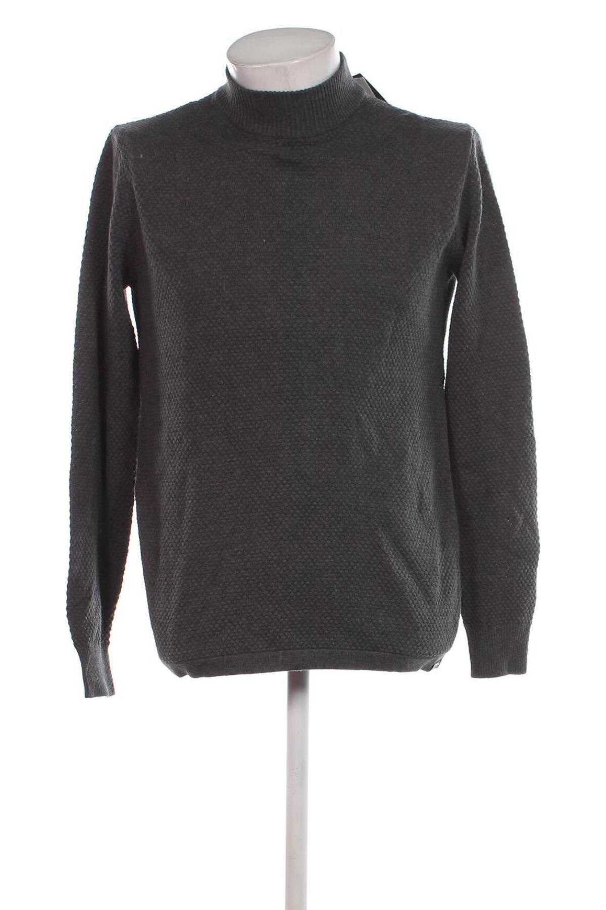 Herrenpullover Garcia, Größe L, Farbe Grau, Preis 15,99 €