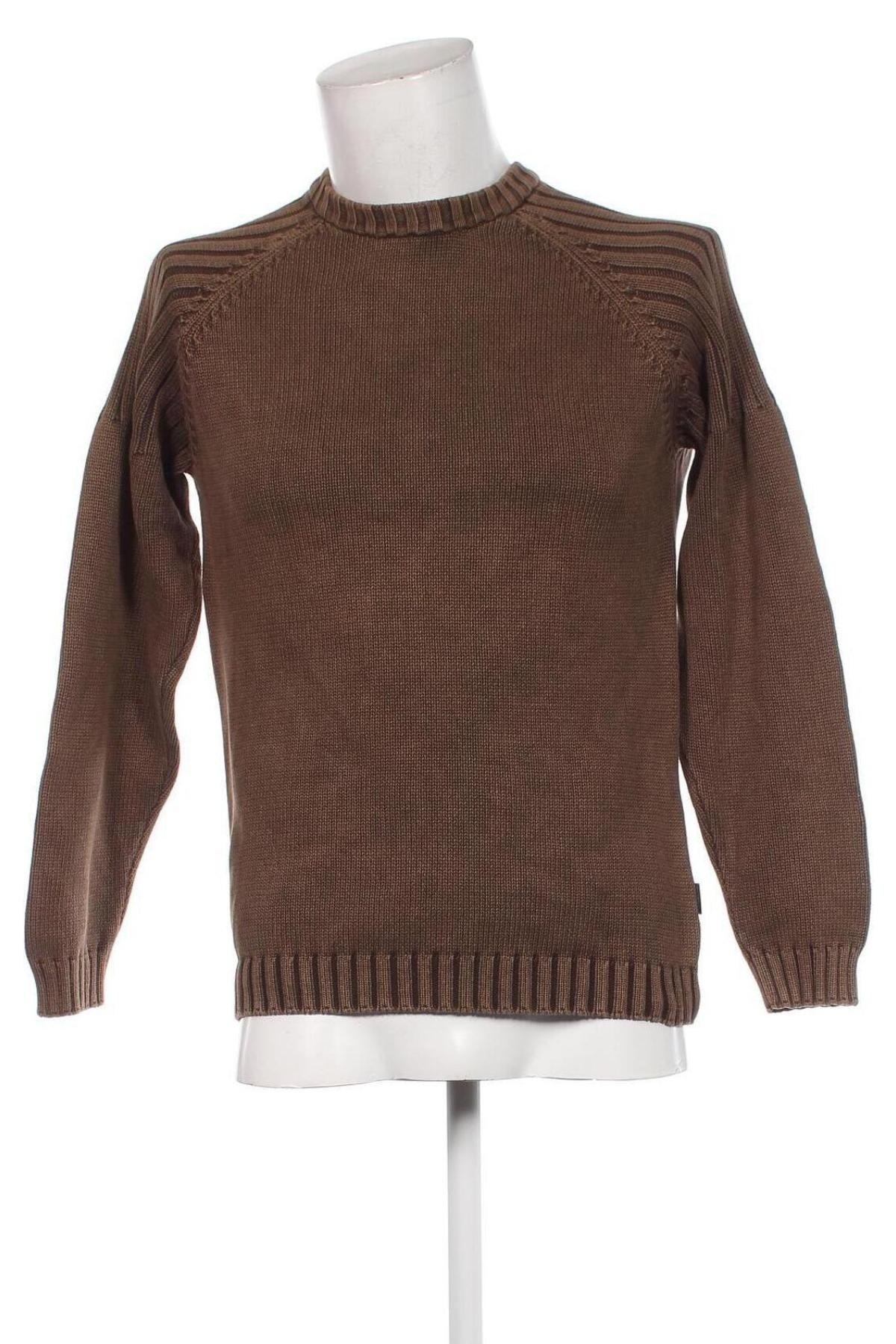 Herrenpullover Globe Trotter, Größe M, Farbe Braun, Preis € 6,99