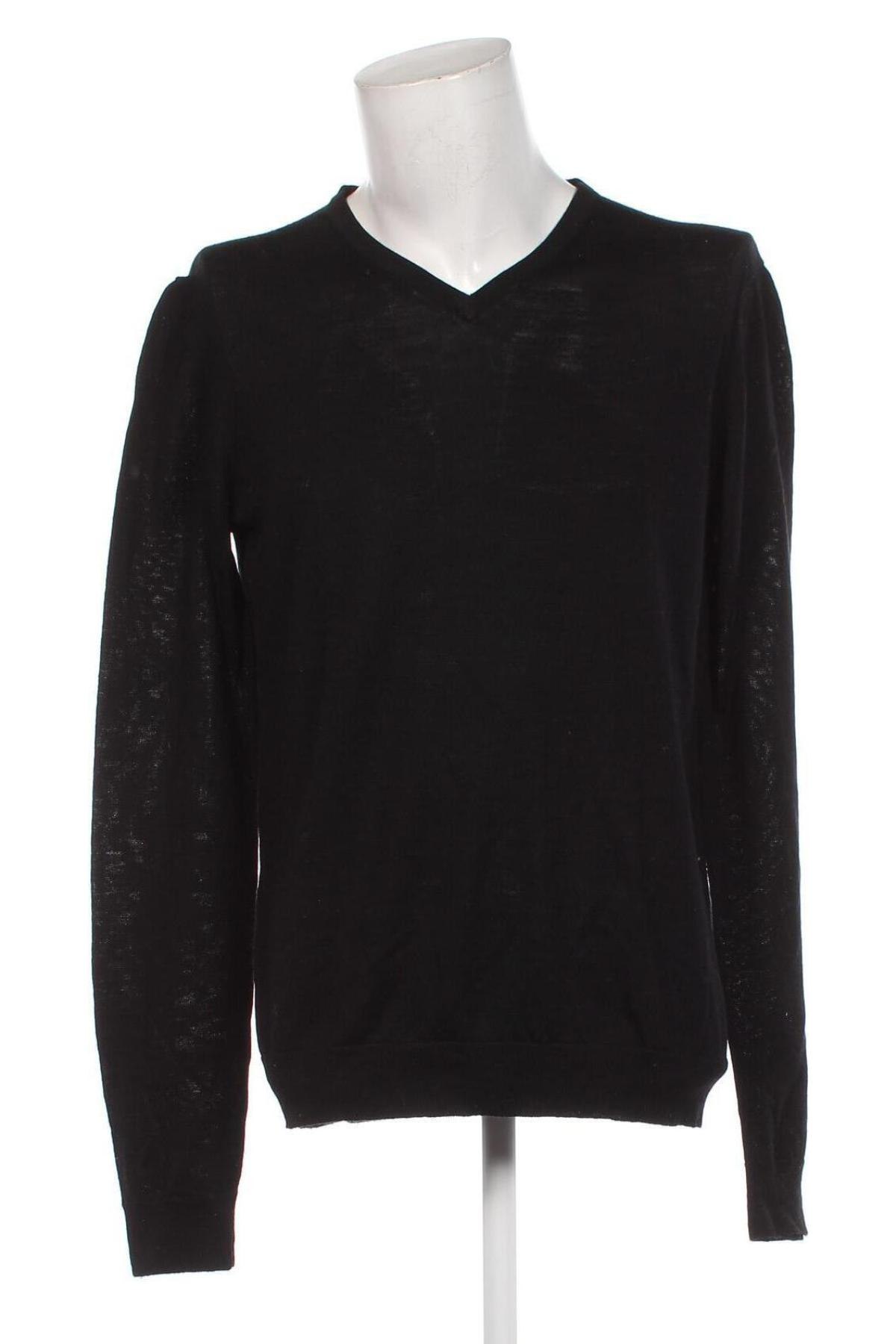 Męski sweter H&M, Rozmiar XL, Kolor Czarny, Cena 41,99 zł