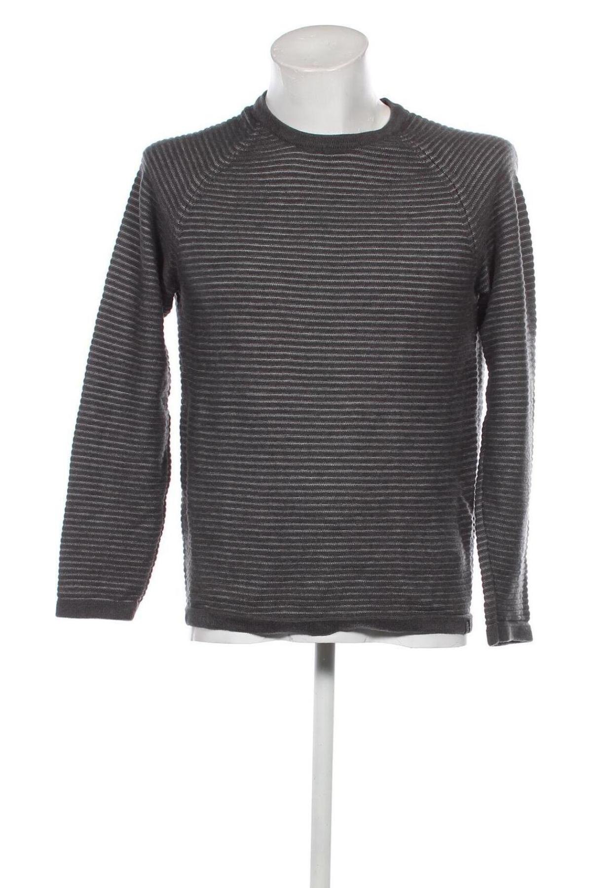 Herrenpullover Jack & Jones, Größe M, Farbe Grau, Preis 11,99 €