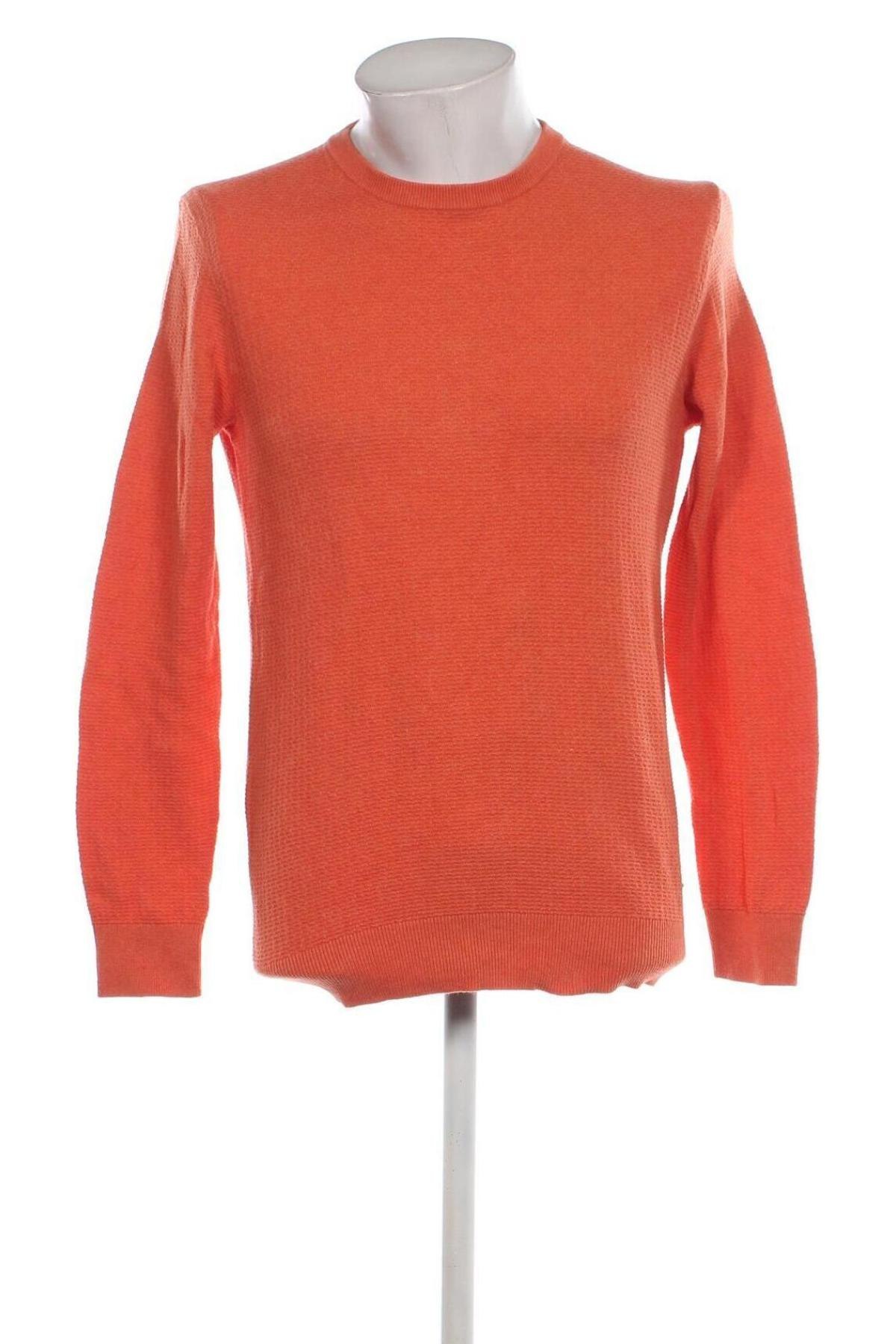 Herrenpullover Jean Paul, Größe S, Farbe Orange, Preis € 8,29