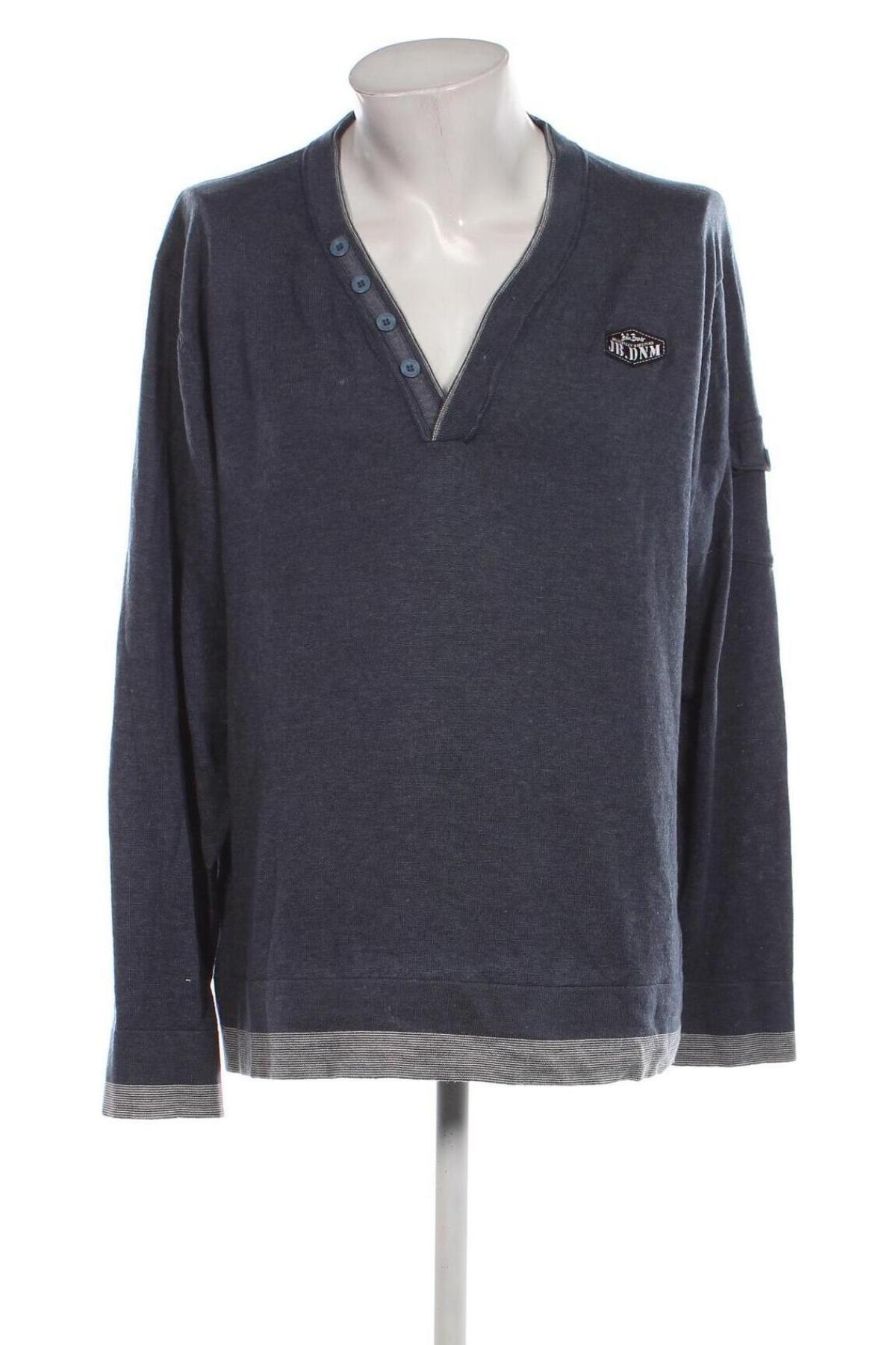 Herrenpullover John Baner, Größe XL, Farbe Blau, Preis 9,49 €