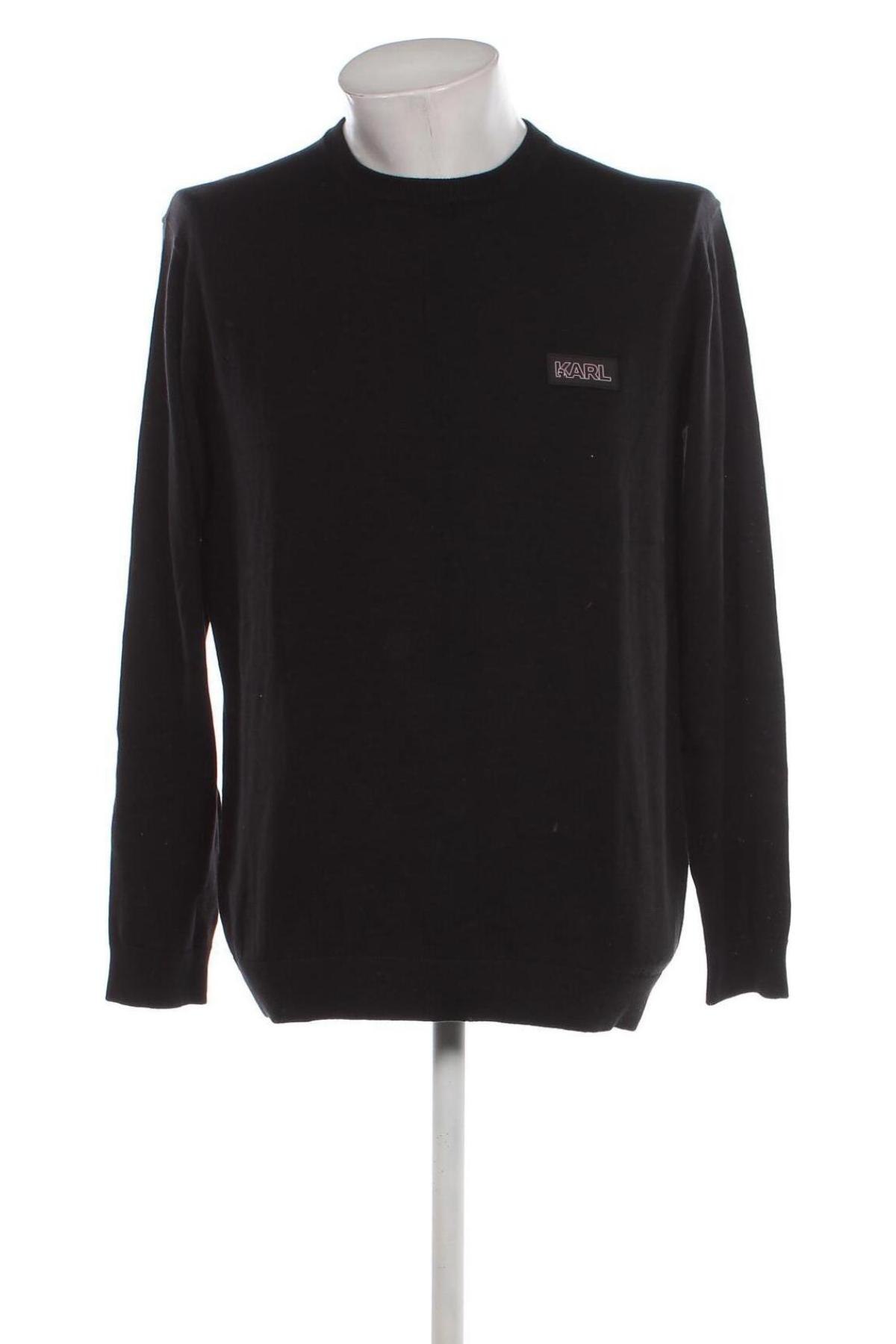 Herrenpullover Karl Lagerfeld, Größe L, Farbe Schwarz, Preis € 65,99