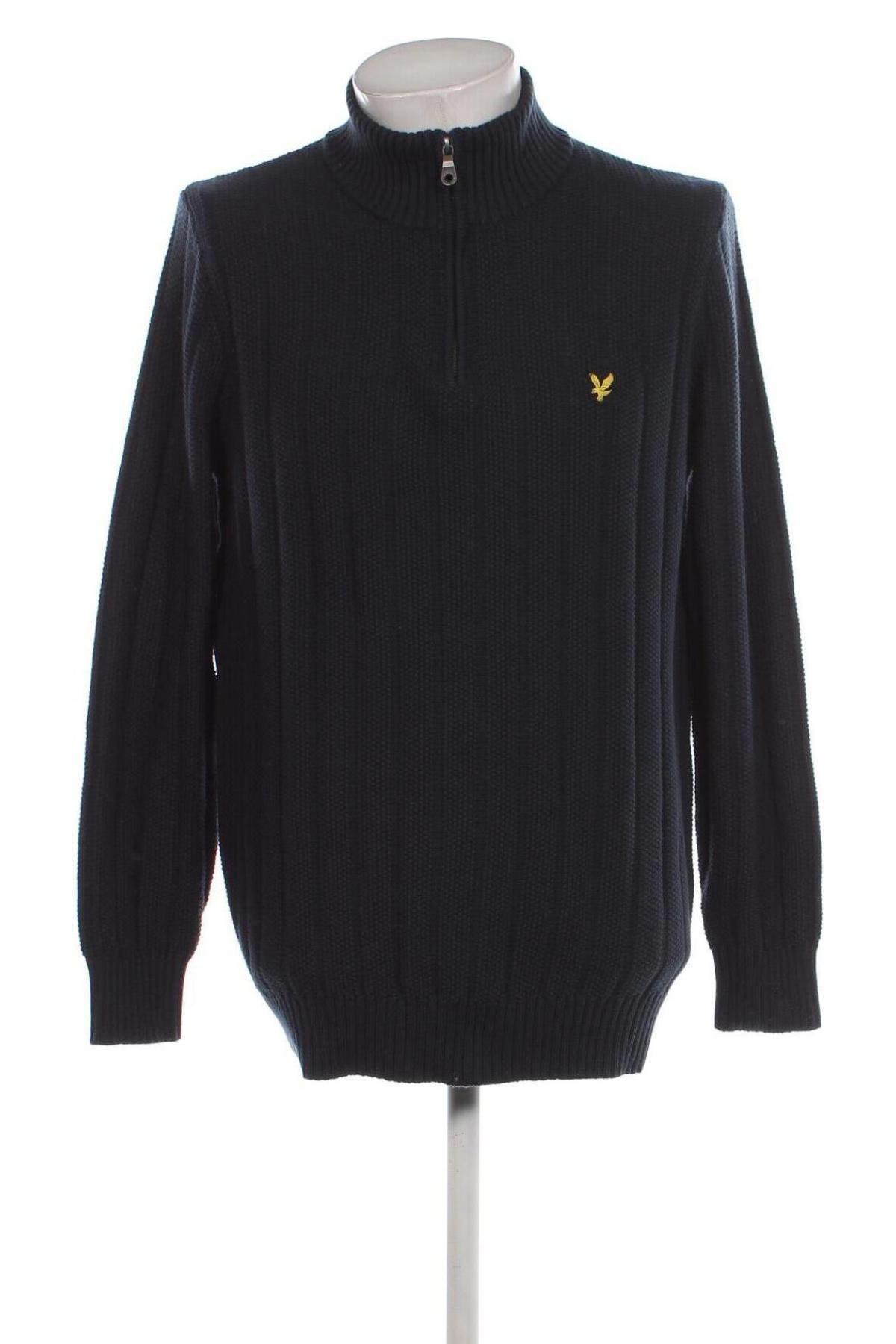 Ανδρικό πουλόβερ Lyle & Scott, Μέγεθος XL, Χρώμα Μπλέ, Τιμή 32,99 €