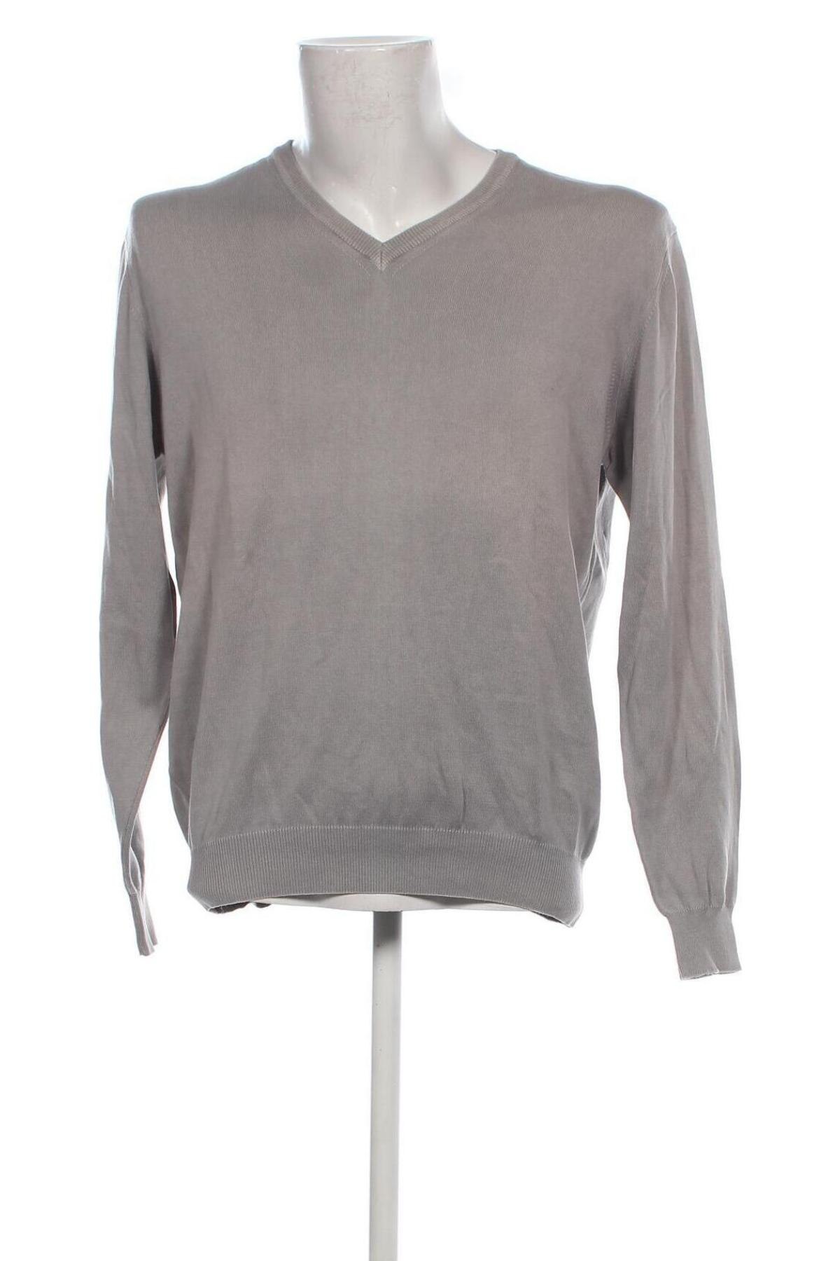 Herrenpullover Mac, Größe L, Farbe Grau, Preis 22,99 €