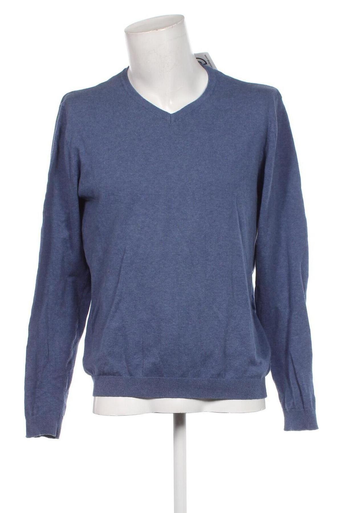 Herrenpullover Manguun, Größe XL, Farbe Blau, Preis 8,49 €