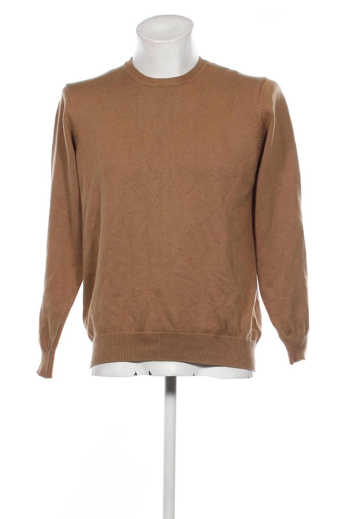 Herrenpullover Marks & Spencer, Größe L, Farbe Beige, Preis 14,99 €