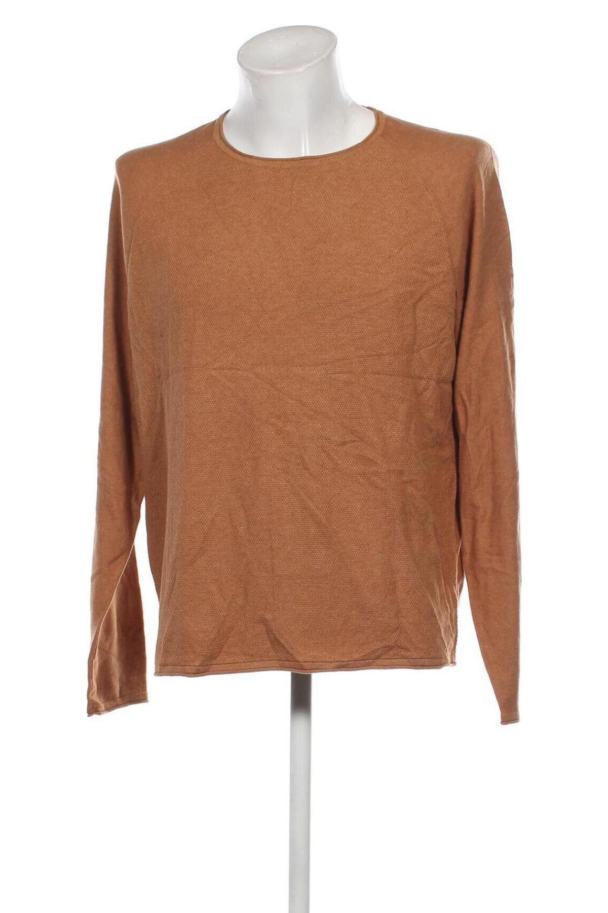 Herrenpullover Nils Sundstrom, Größe XXL, Farbe Braun, Preis 9,49 €