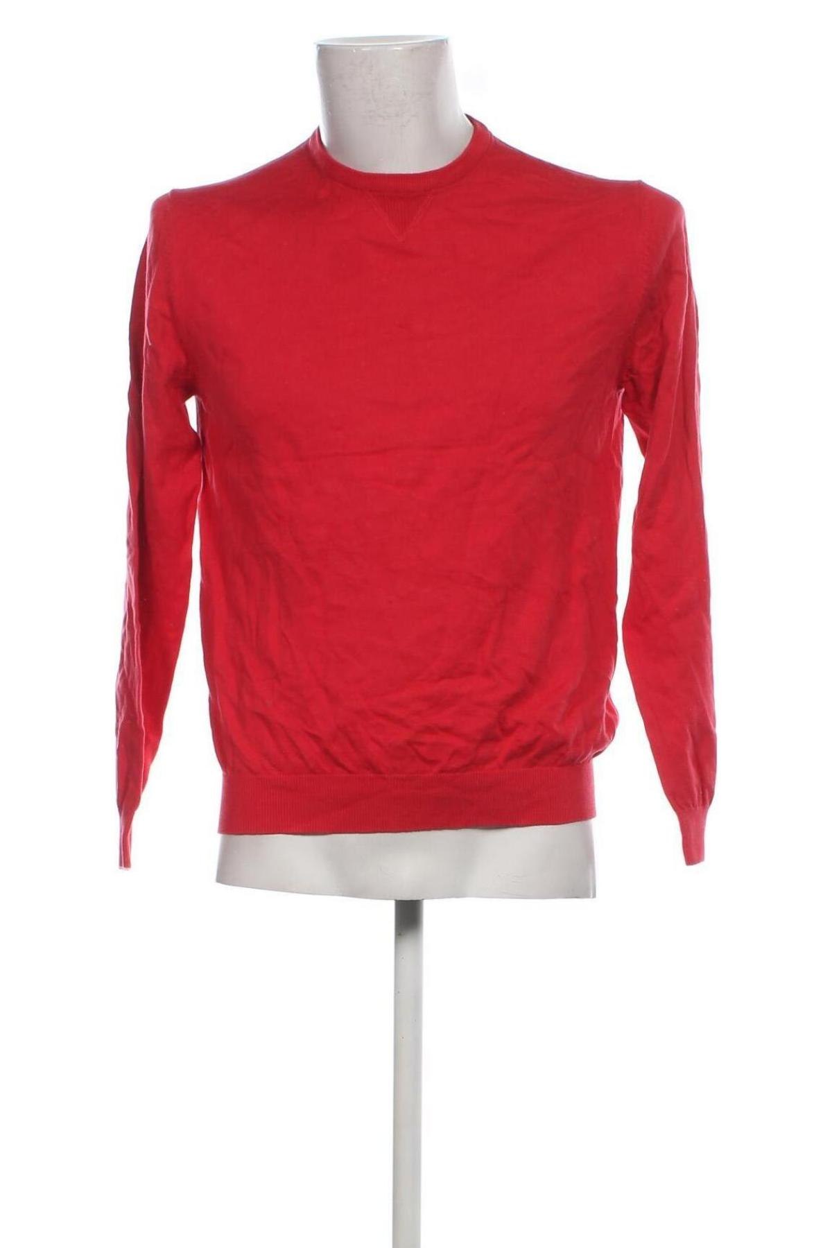 Herrenpullover Nils Sundstrom, Größe M, Farbe Rot, Preis € 8,29