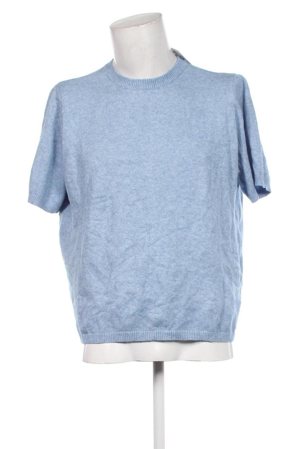 Herrenpullover ONLY Carmakoma, Größe L, Farbe Blau, Preis 7,99 €