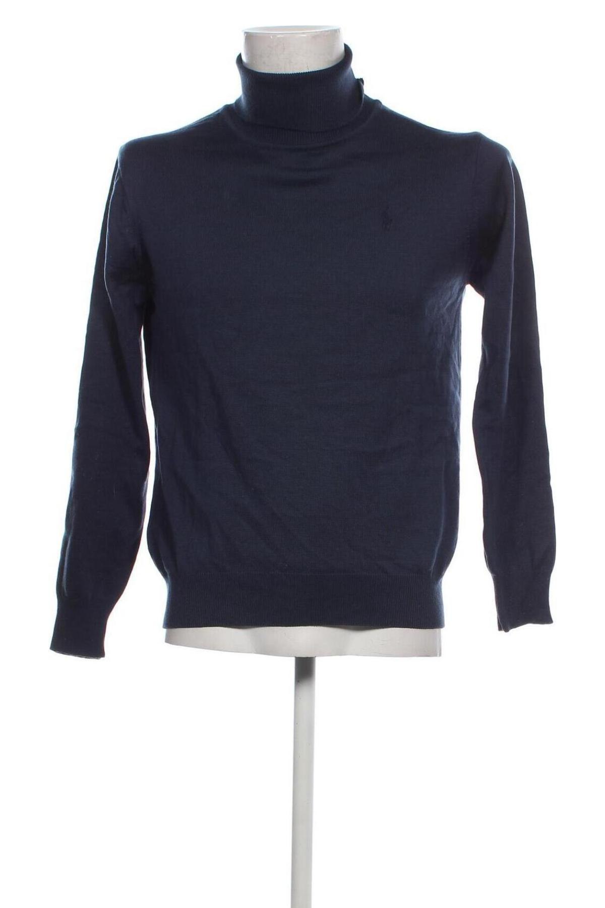 Herrenpullover Polo By Ralph Lauren, Größe M, Farbe Blau, Preis 95,34 €