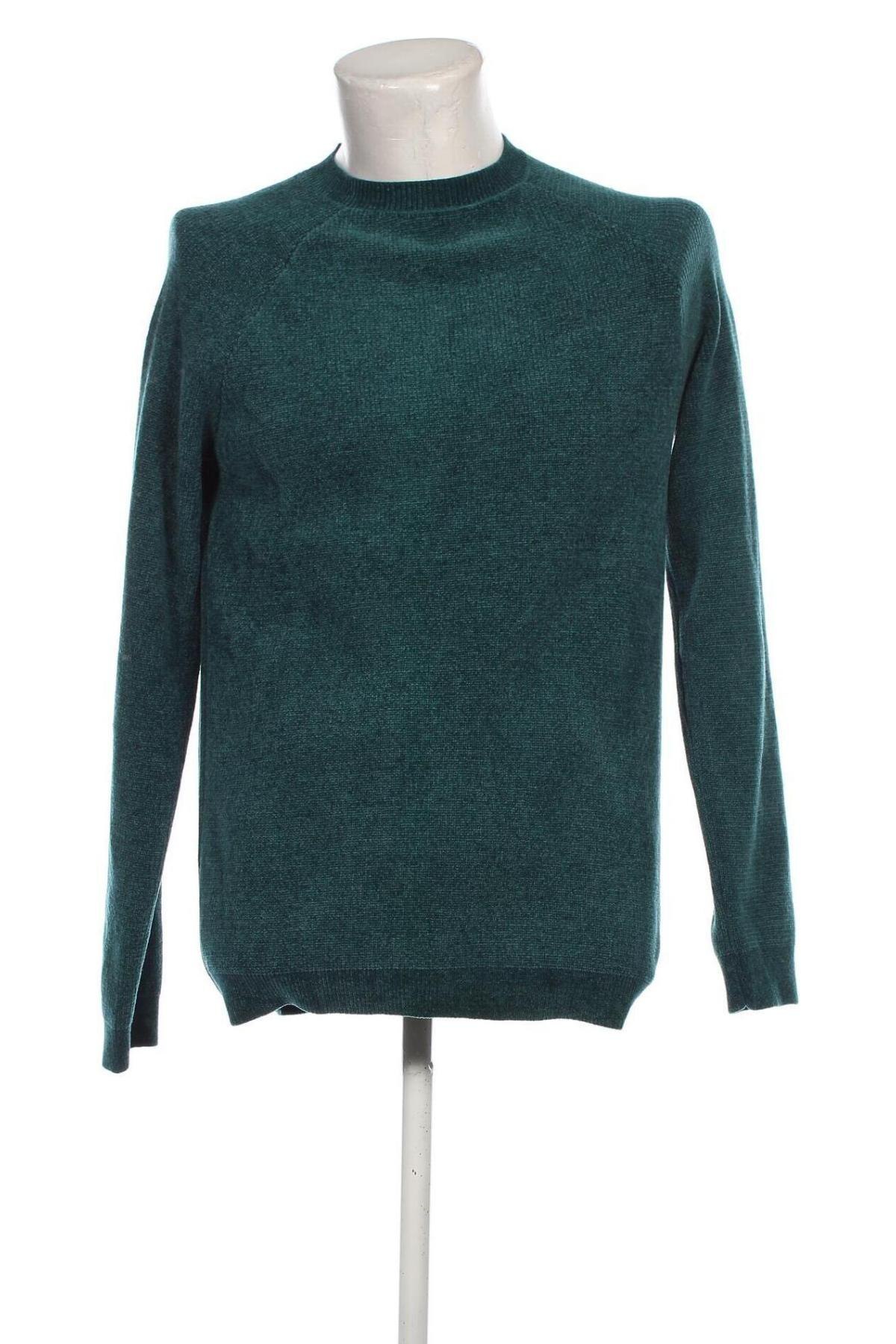 Herrenpullover Q/S by S.Oliver, Größe M, Farbe Grün, Preis 39,69 €