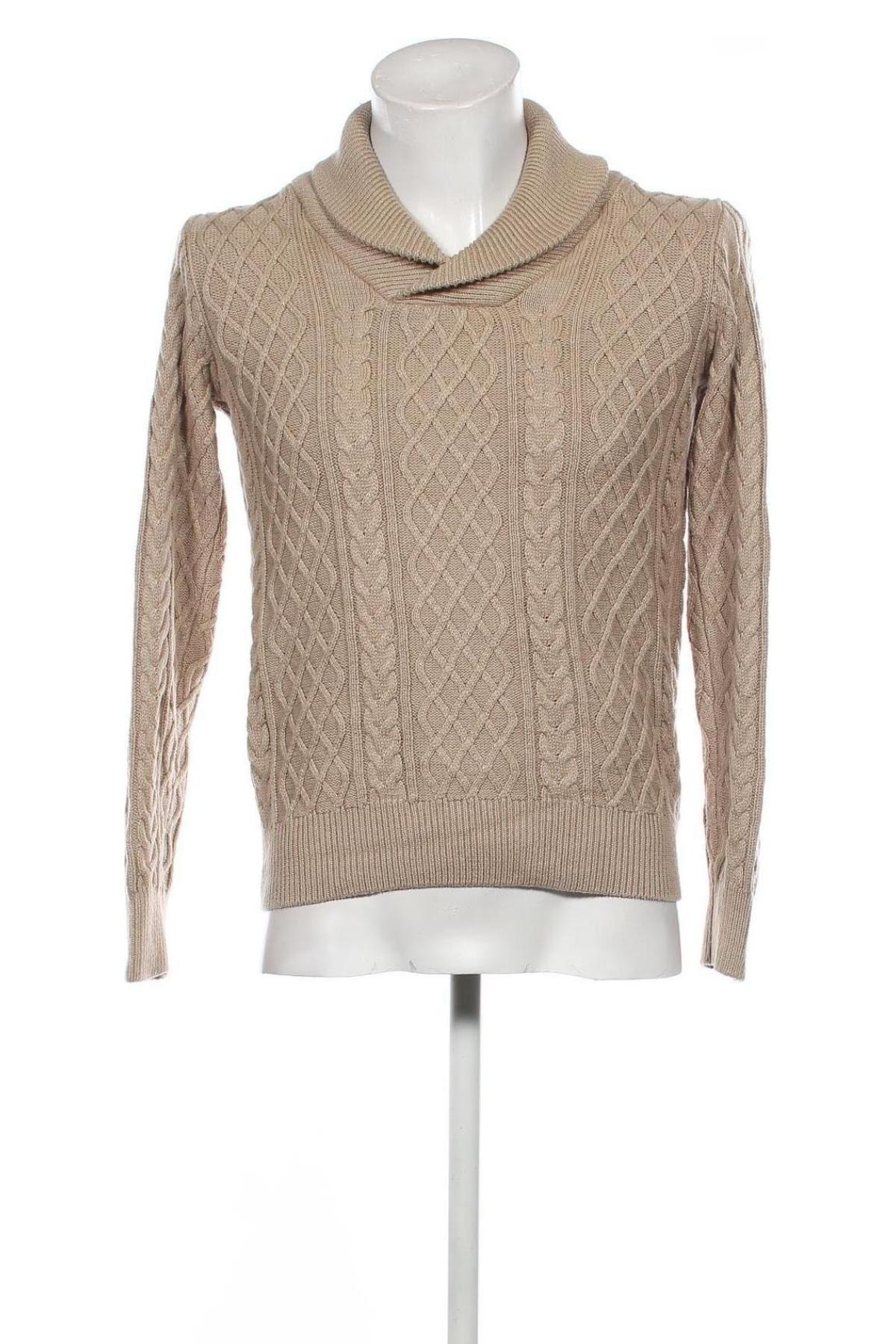 Herrenpullover Reserved, Größe S, Farbe Beige, Preis € 8,29