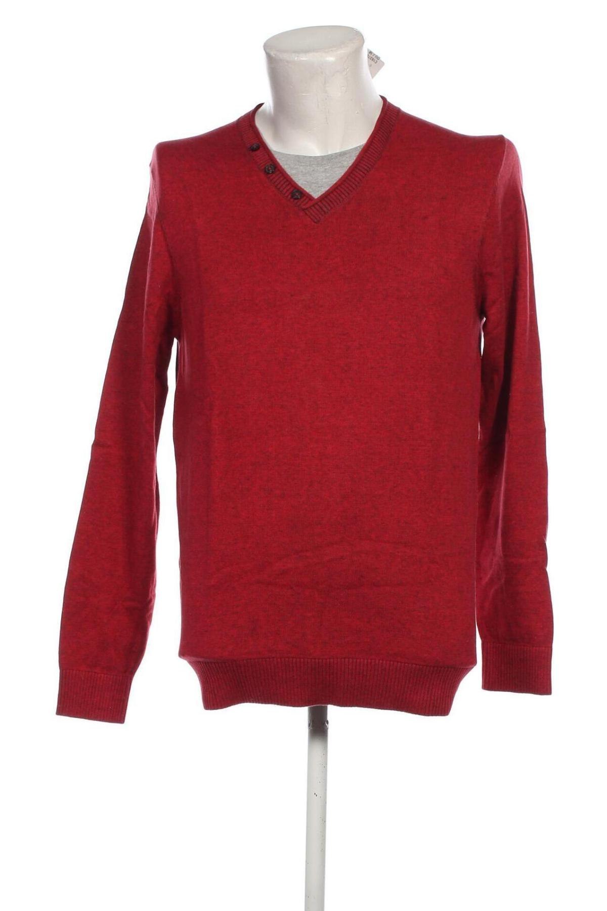 Herrenpullover S.Oliver, Größe L, Farbe Rot, Preis € 15,99