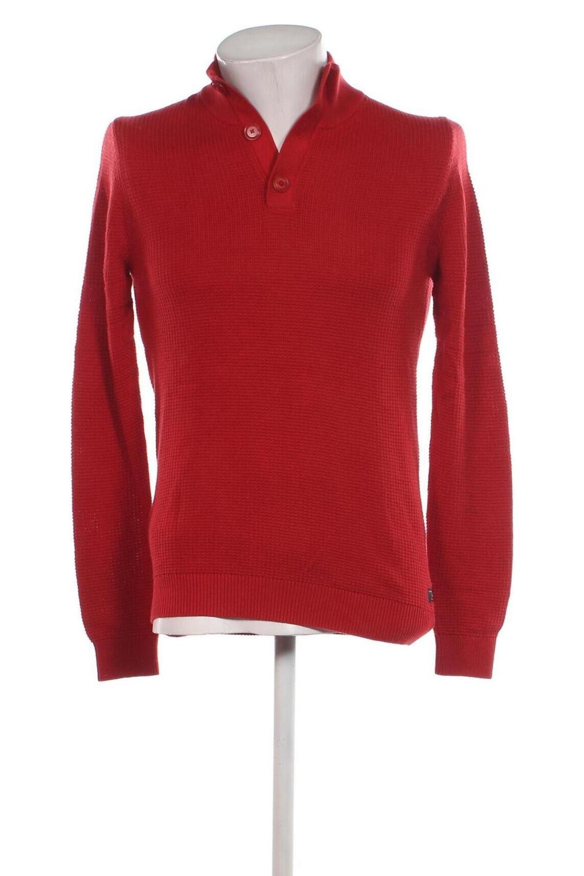 Herrenpullover S.Oliver, Größe S, Farbe Rot, Preis 15,99 €