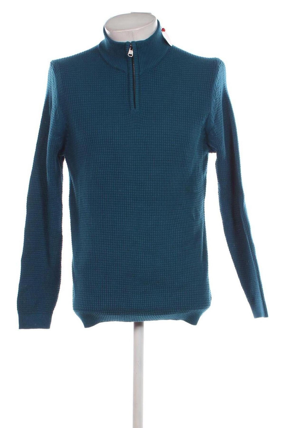 Herrenpullover S.Oliver, Größe S, Farbe Blau, Preis 15,99 €