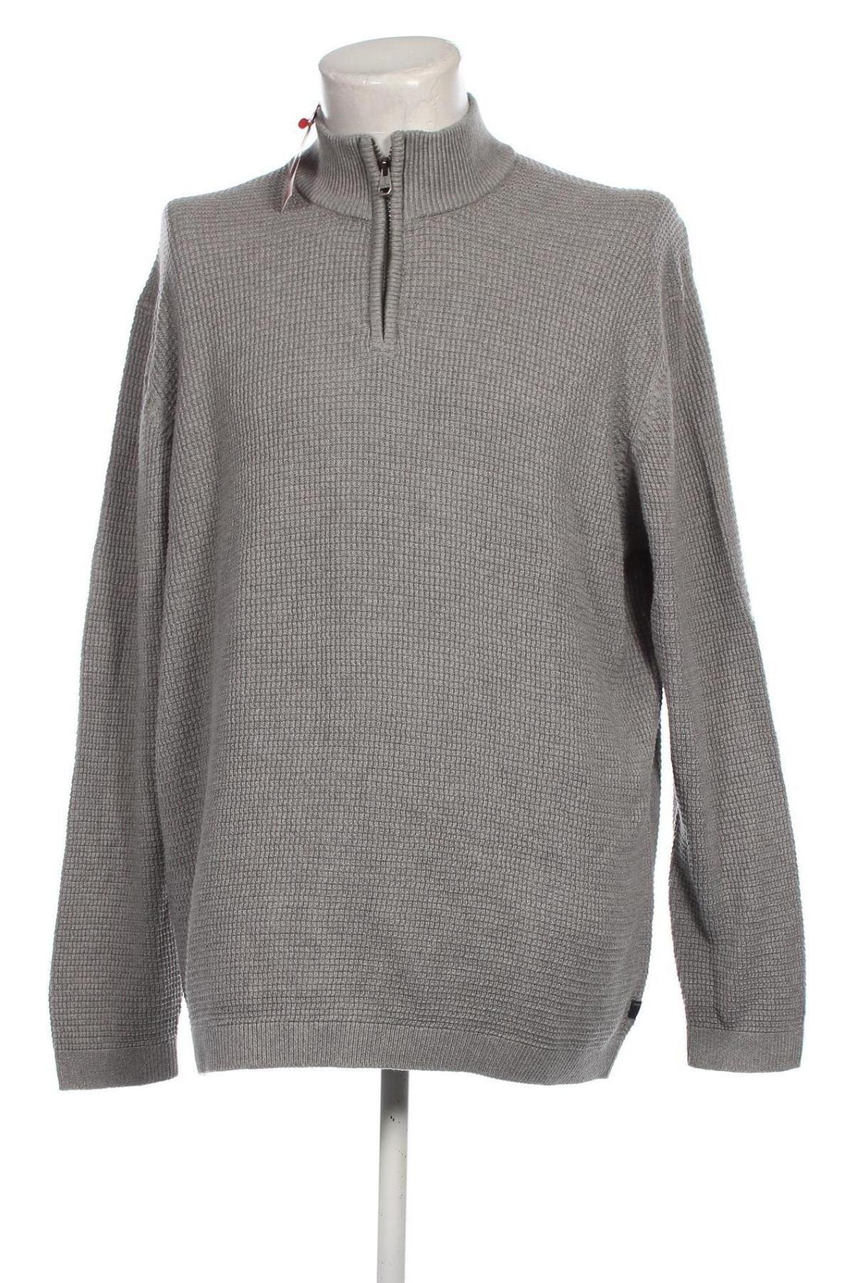 Herrenpullover S.Oliver, Größe 3XL, Farbe Grau, Preis € 17,99