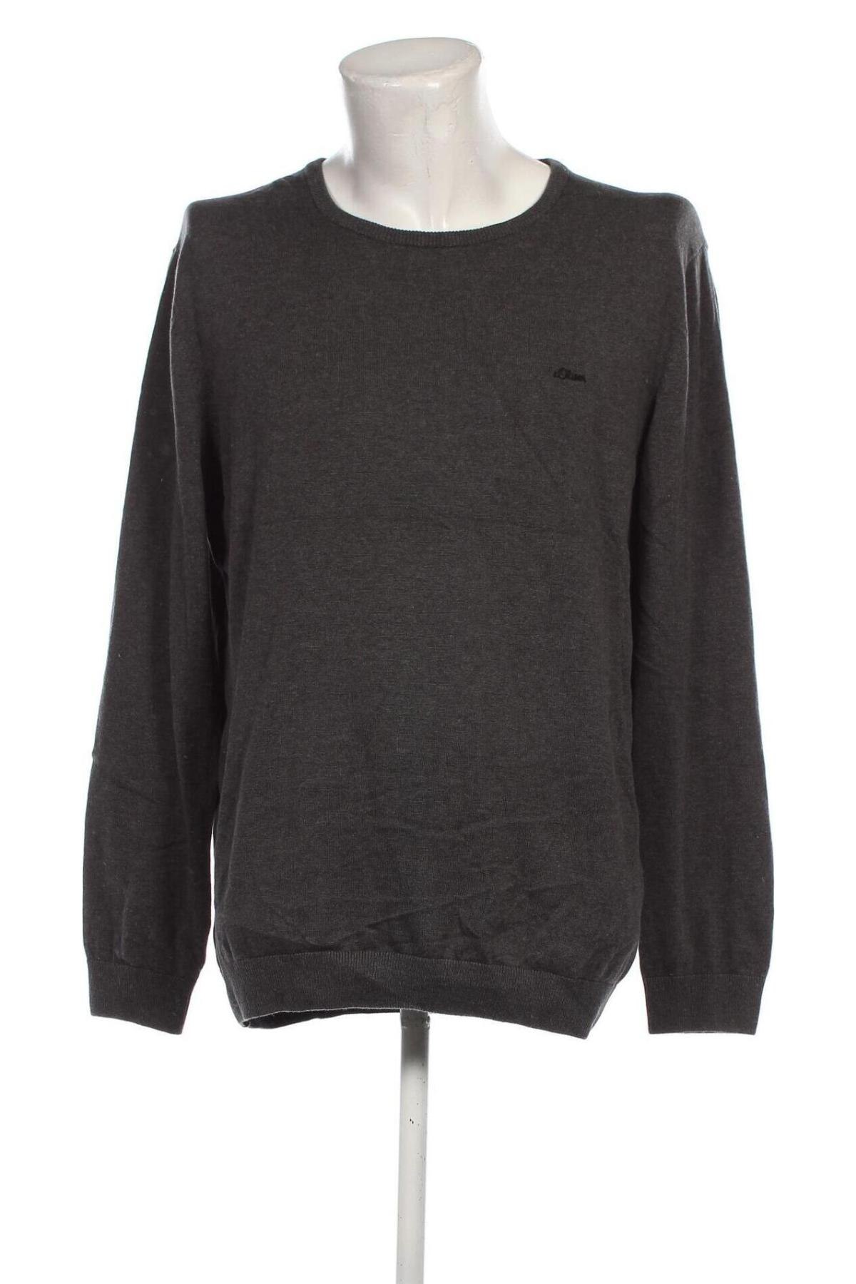 Herrenpullover S.Oliver, Größe XL, Farbe Grau, Preis 10,99 €