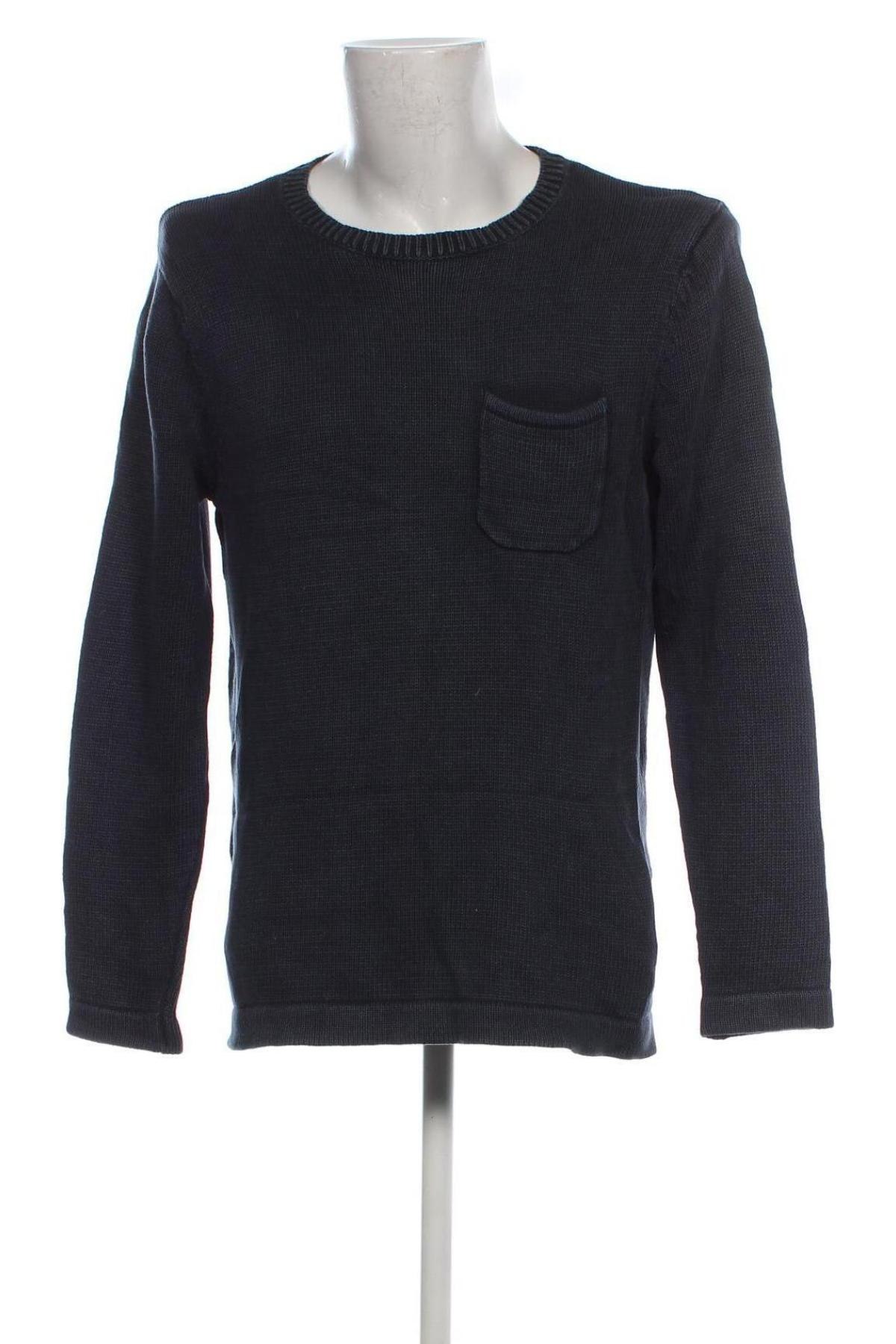 Herrenpullover Staple Superior, Größe M, Farbe Blau, Preis 9,99 €