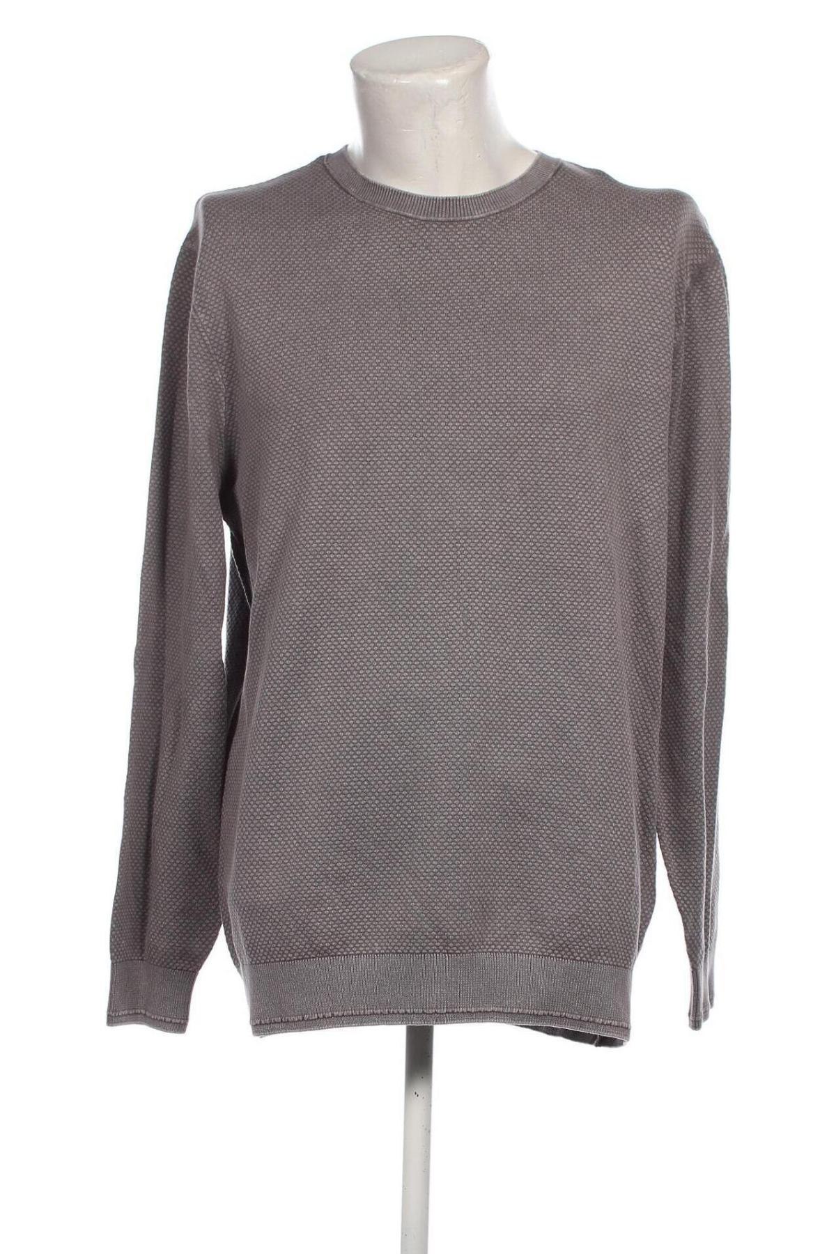 Herrenpullover Tom Tailor, Größe XXL, Farbe Grau, Preis 15,99 €