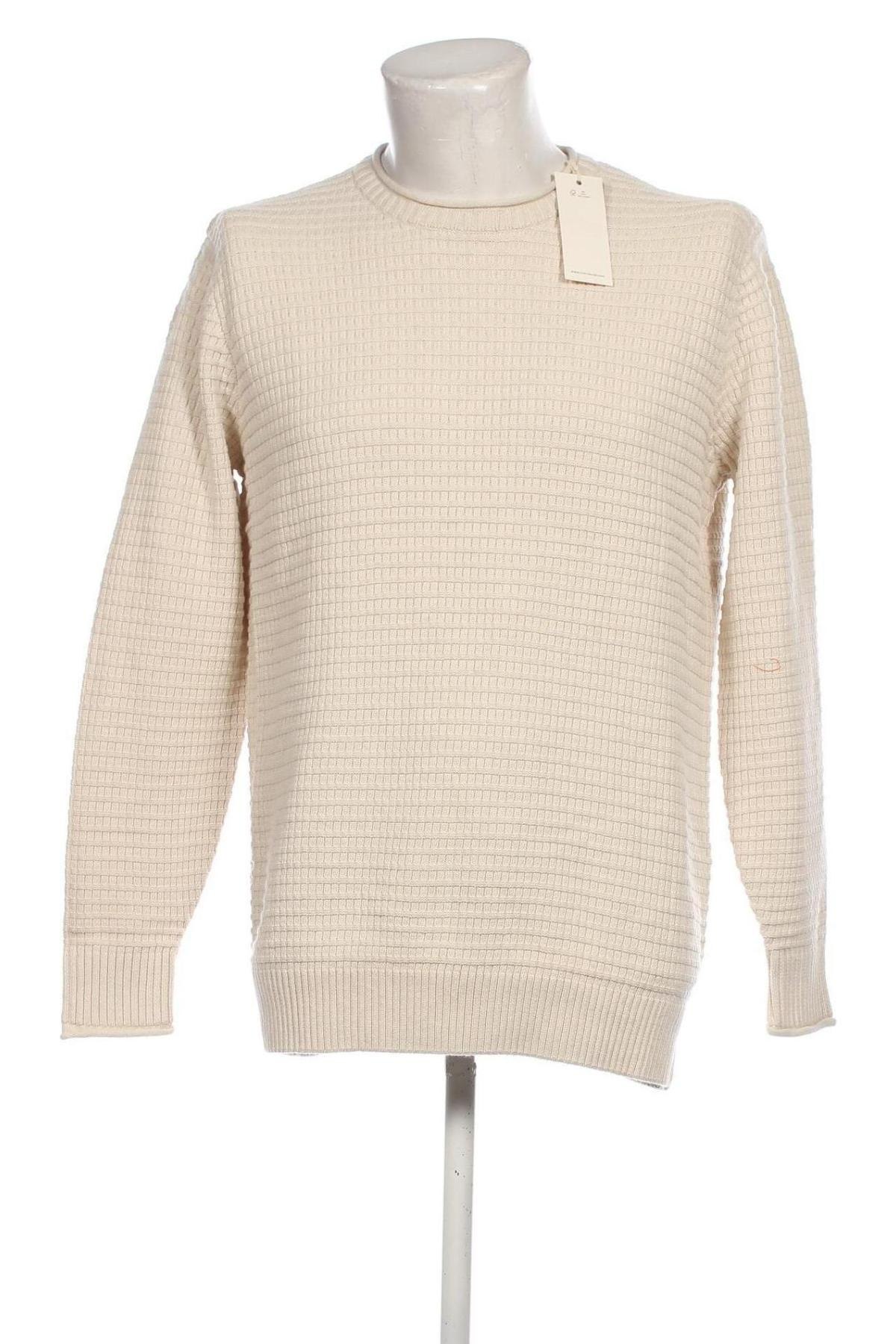 Herrenpullover Tom Tailor, Größe XL, Farbe Ecru, Preis 15,99 €