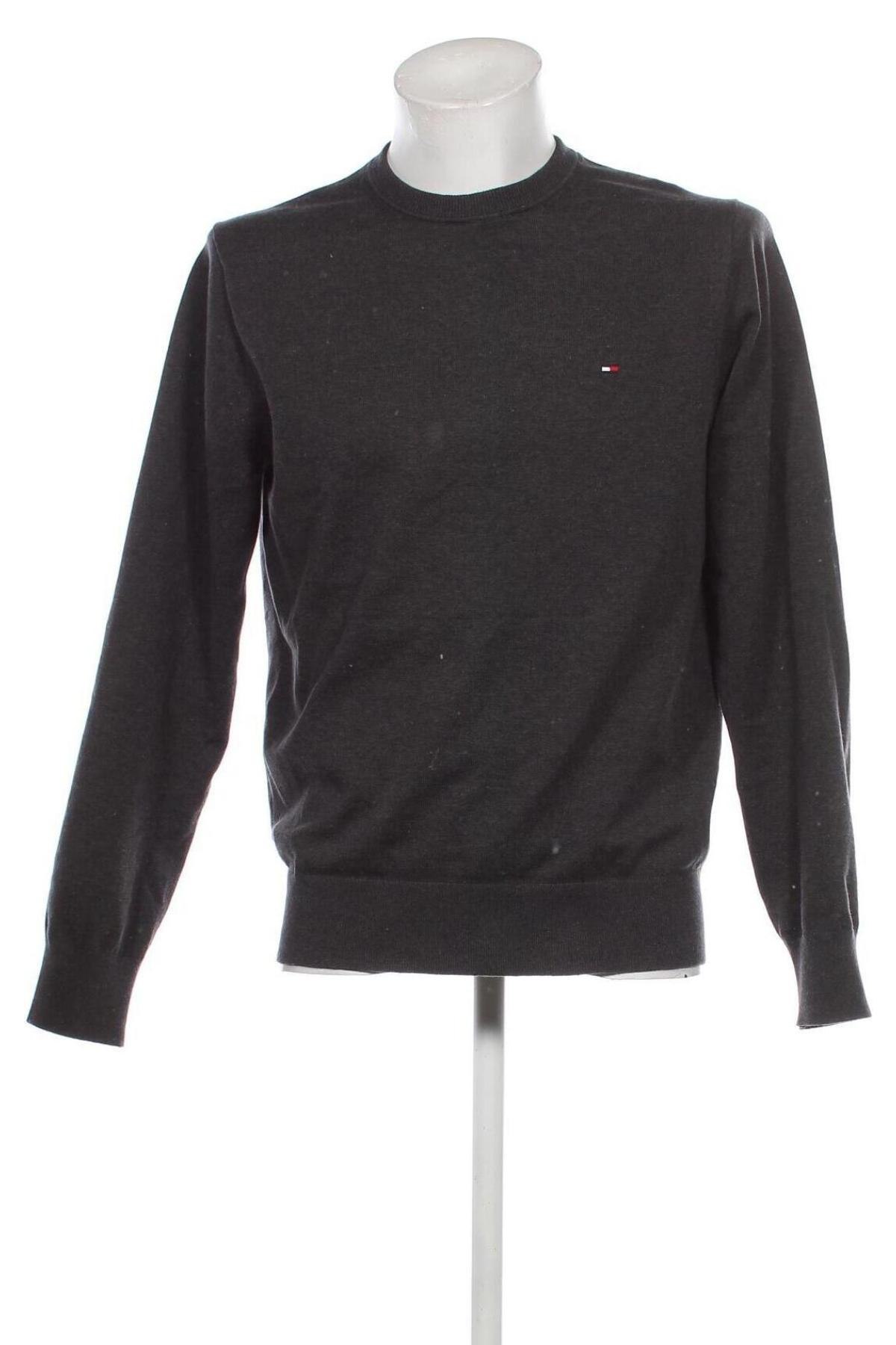 Herrenpullover Tommy Hilfiger, Größe L, Farbe Grau, Preis 150,99 €