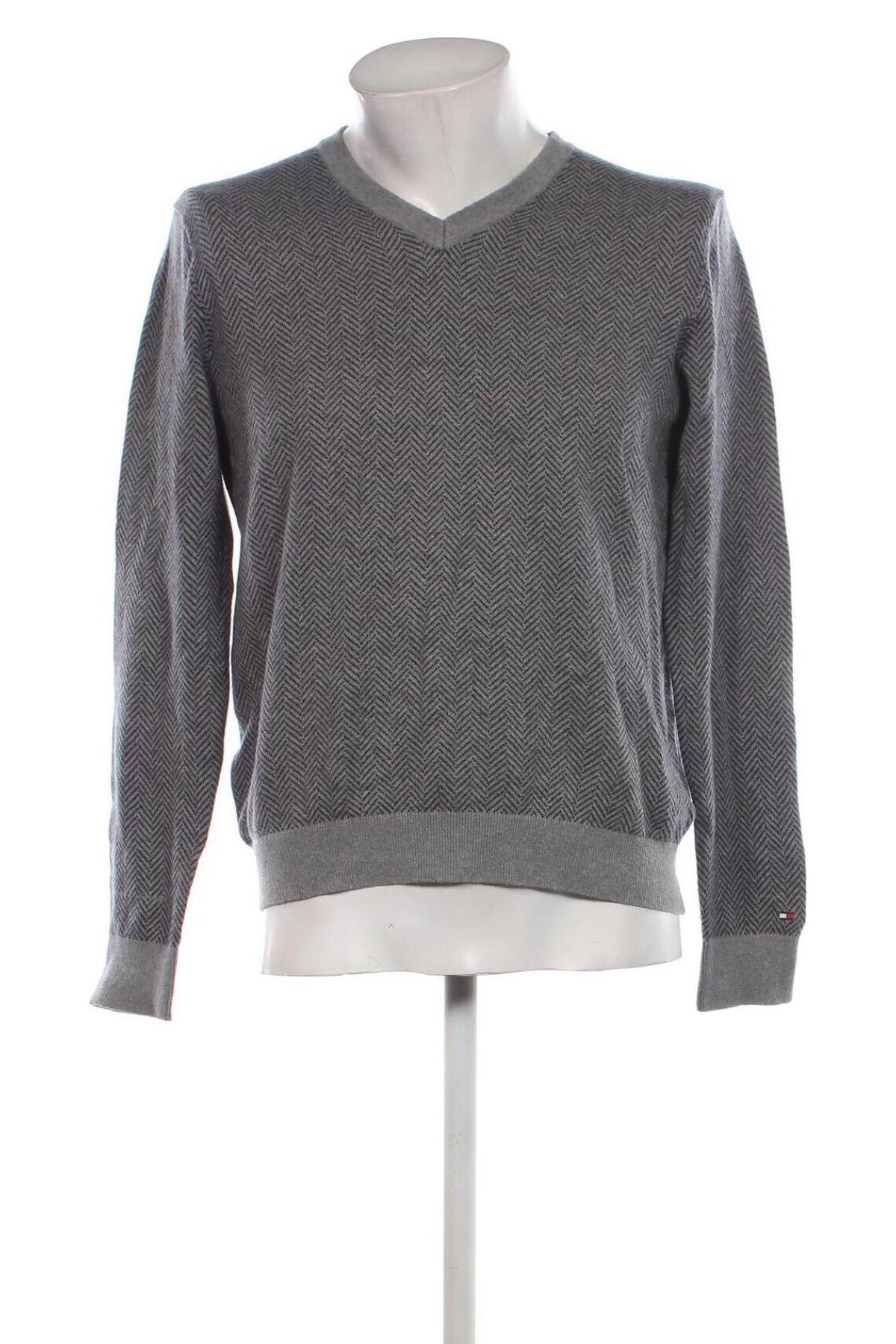 Herrenpullover Tommy Hilfiger, Größe M, Farbe Grau, Preis € 31,99