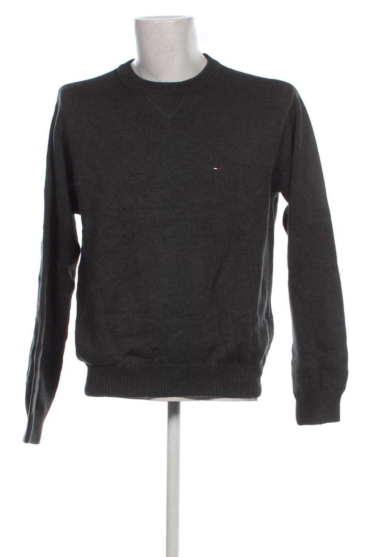 Pánsky sveter  Tommy Hilfiger, Veľkosť L, Farba Sivá, Cena  25,95 €