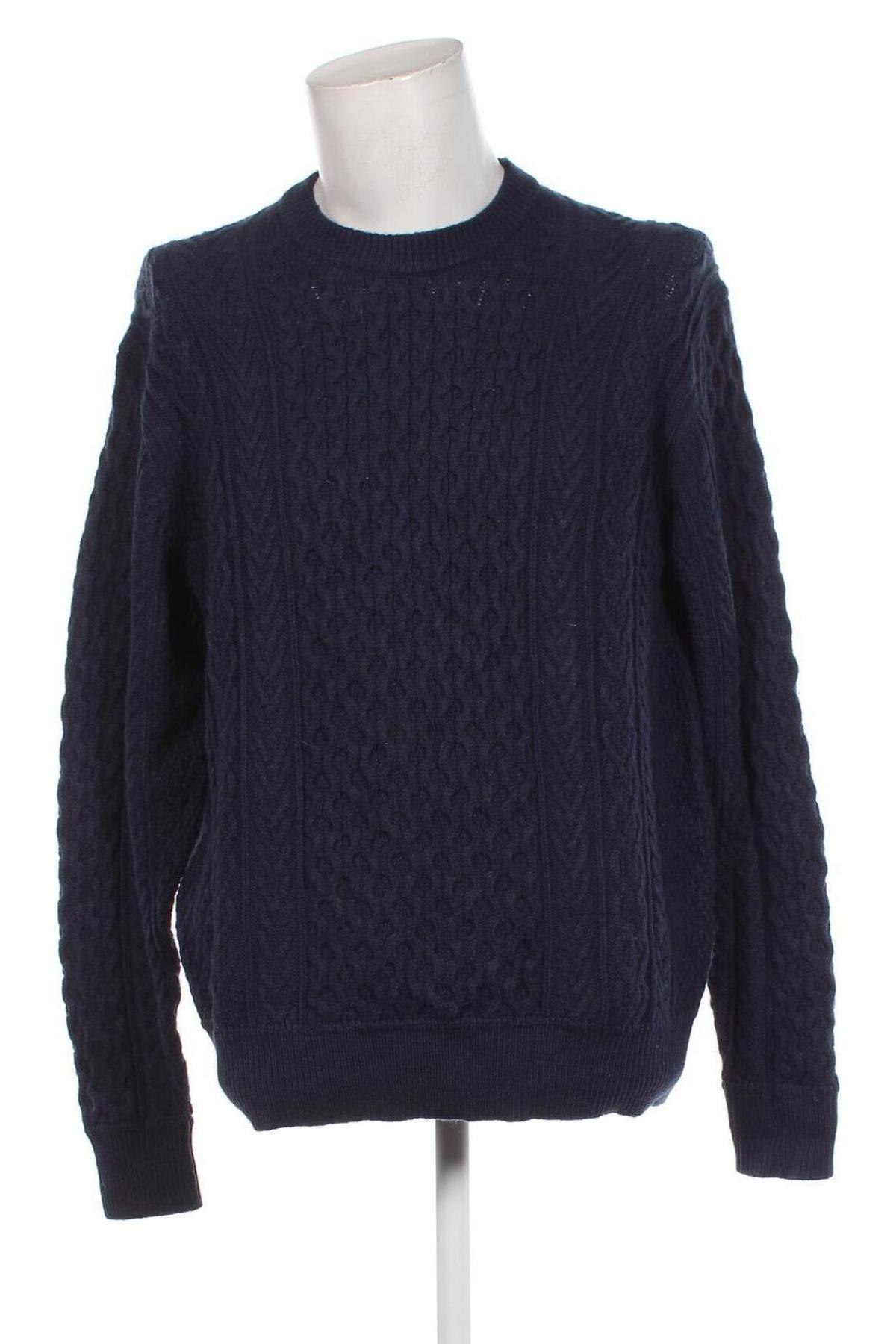 Herrenpullover Uniqlo, Größe XL, Farbe Blau, Preis 10,99 €