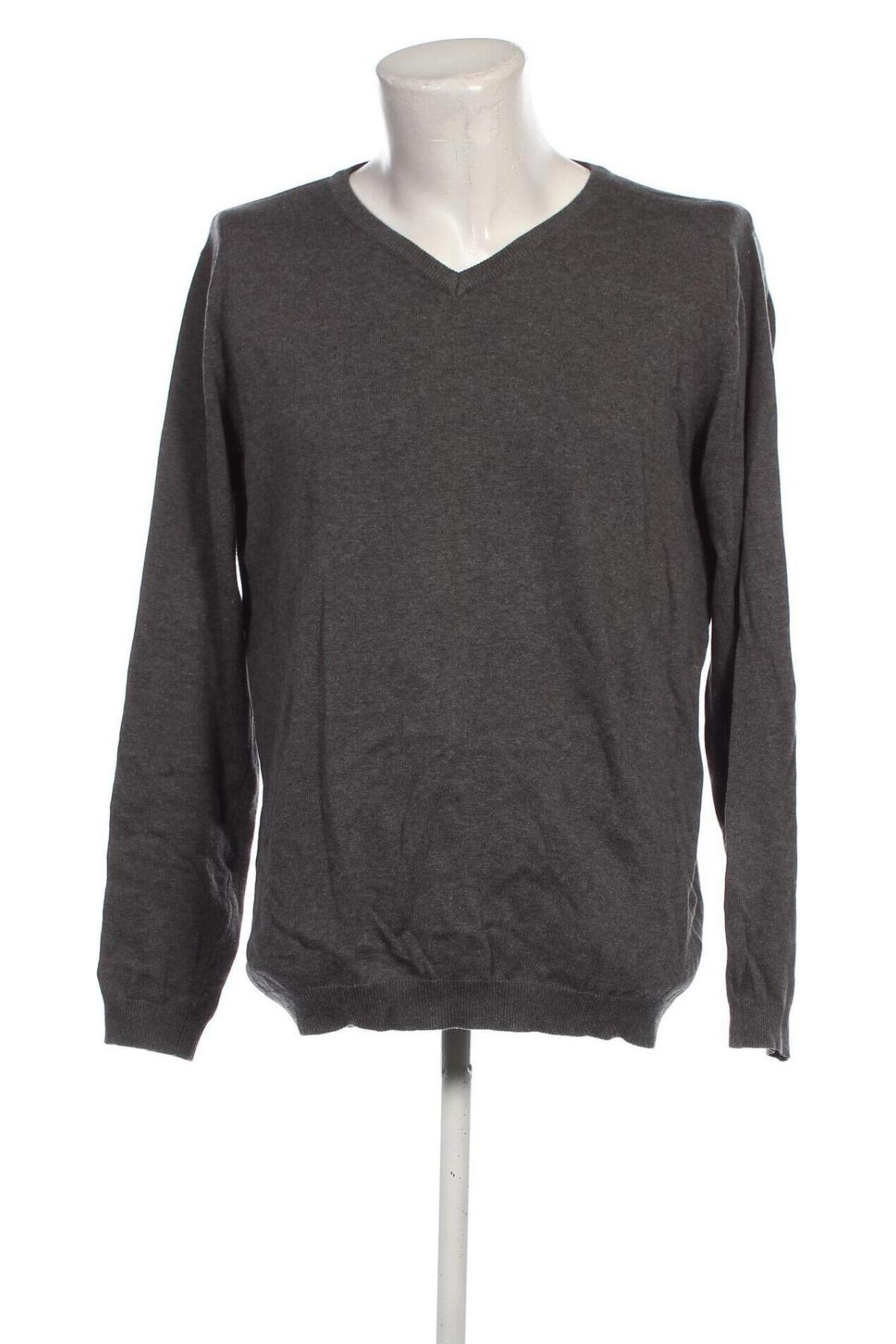 Herrenpullover Vannucci, Größe XXL, Farbe Grau, Preis € 10,99