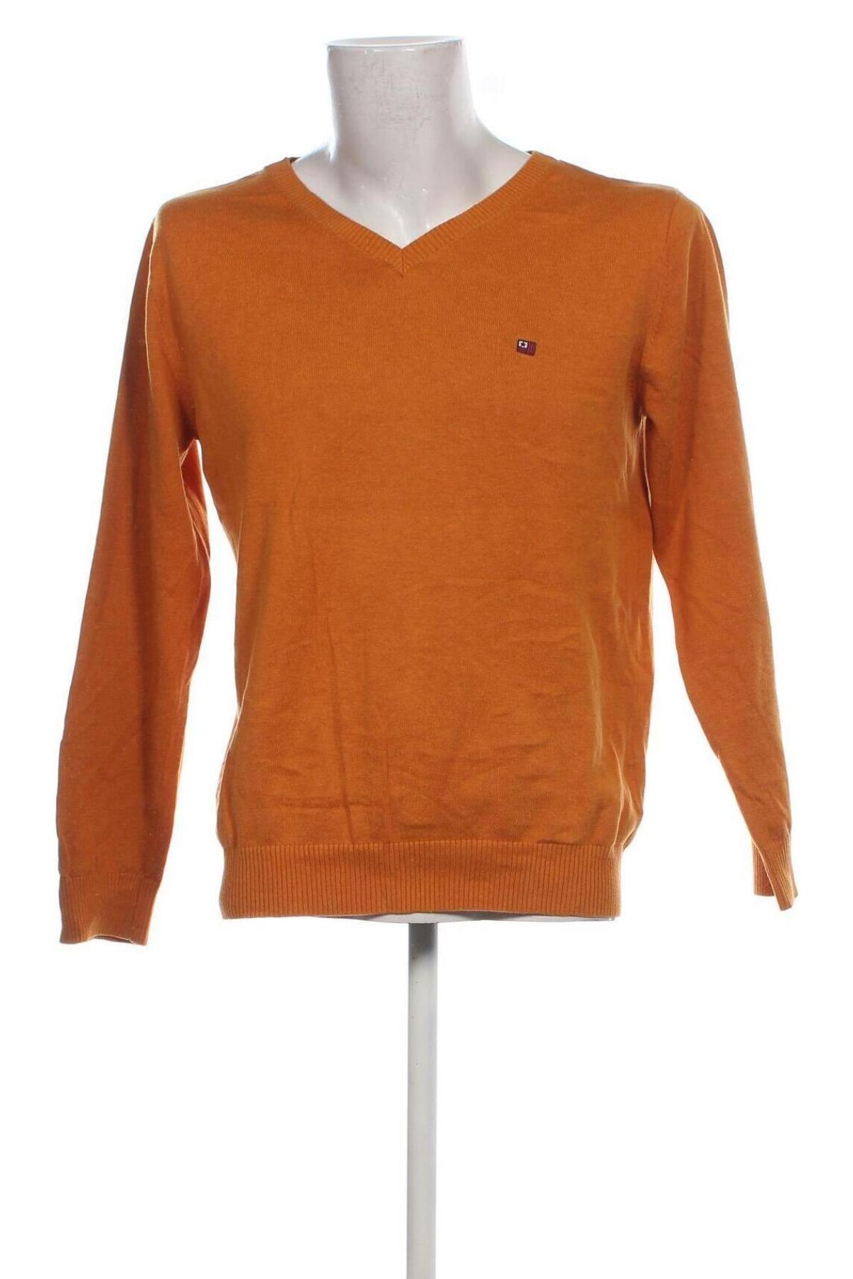 Herrenpullover Via Cortesa, Größe M, Farbe Gelb, Preis 8,29 €