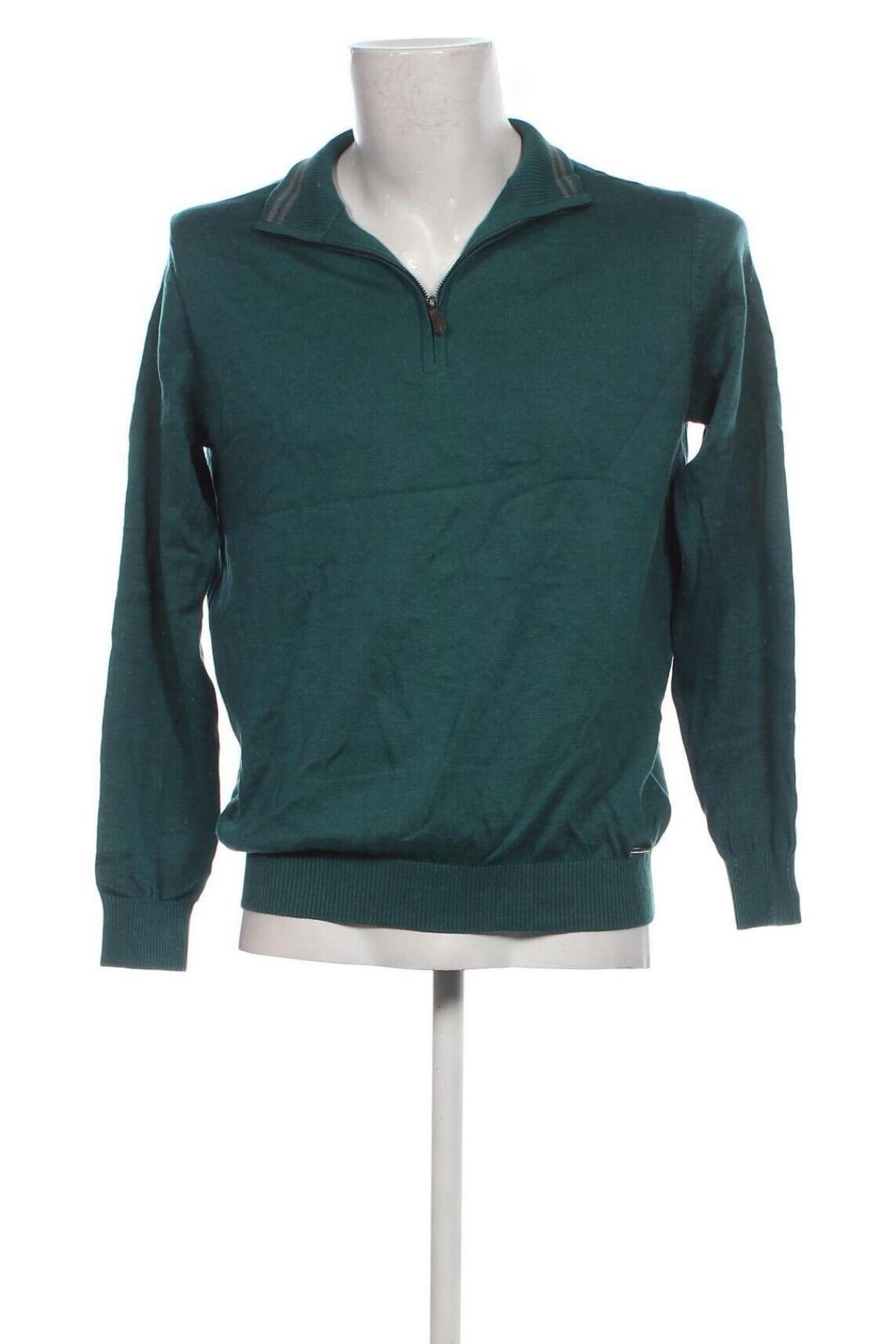 Herrenpullover Walbusch, Größe L, Farbe Grün, Preis 17,99 €