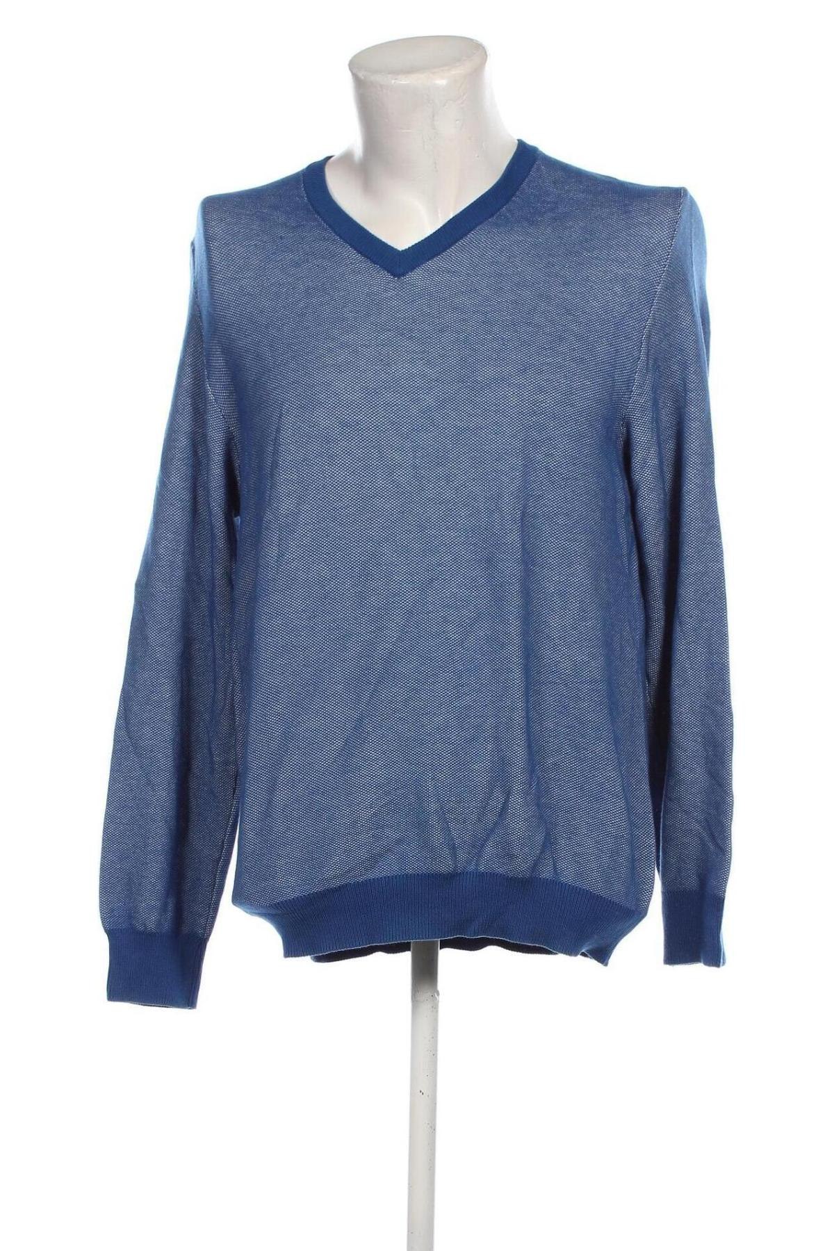 Herrenpullover Walbusch, Größe L, Farbe Blau, Preis € 21,99