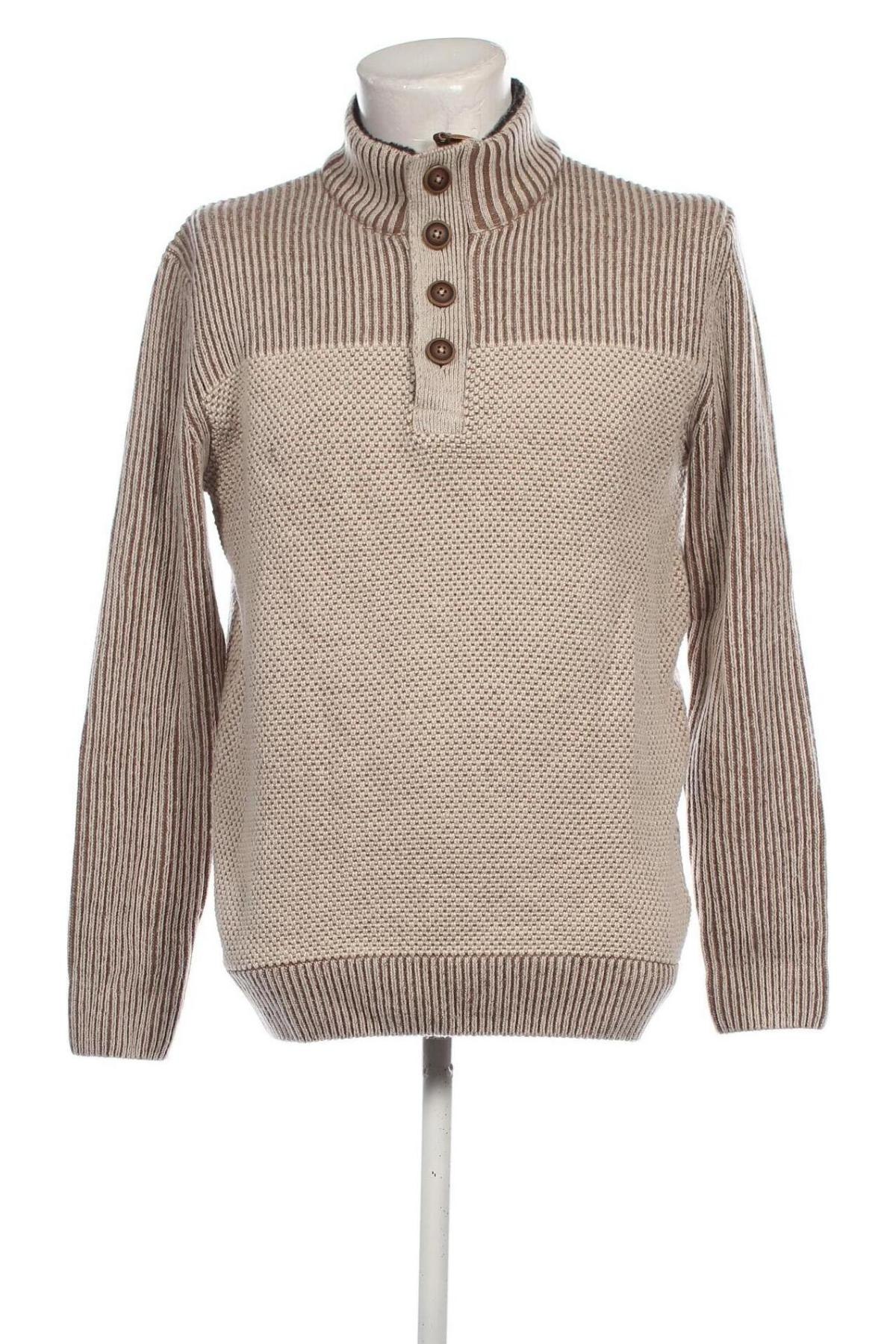 Herrenpullover Walbusch, Größe L, Farbe Beige, Preis 17,99 €