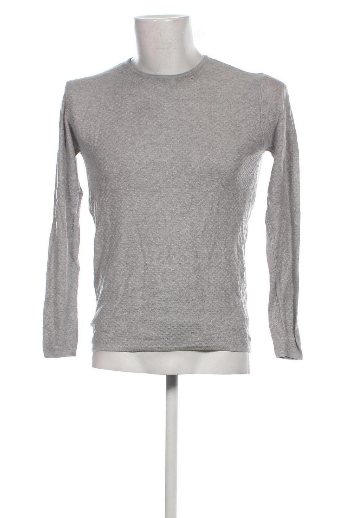 Herrenpullover Zara, Größe S, Farbe Grau, Preis 10,49 €