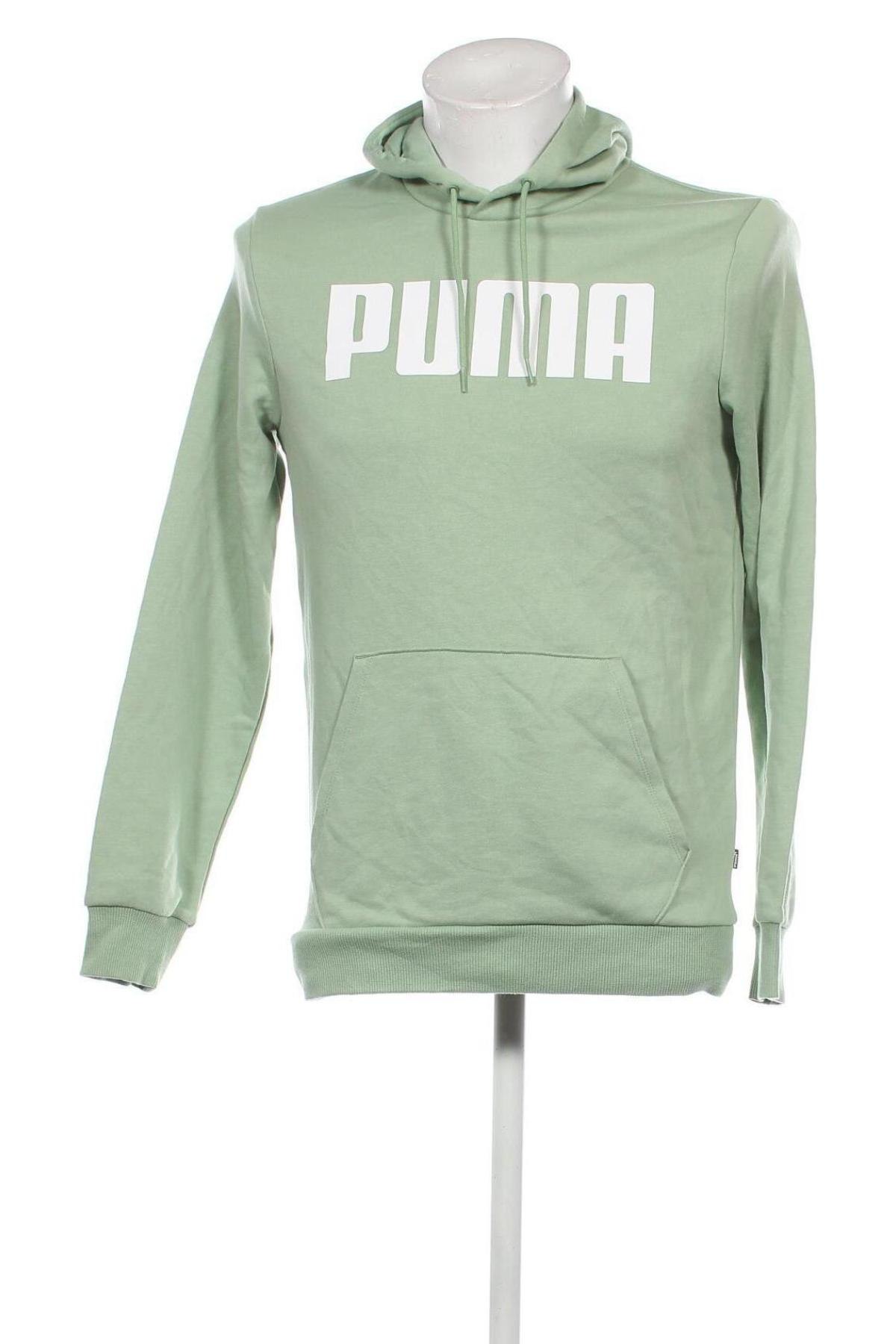 Herren Sweatshirt PUMA, Größe S, Farbe Grün, Preis 24,99 €