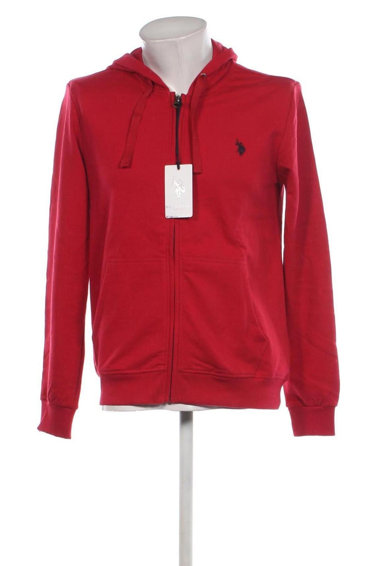 Herren Sweatshirt U.S. Polo Assn., Größe L, Farbe Rot, Preis € 35,49