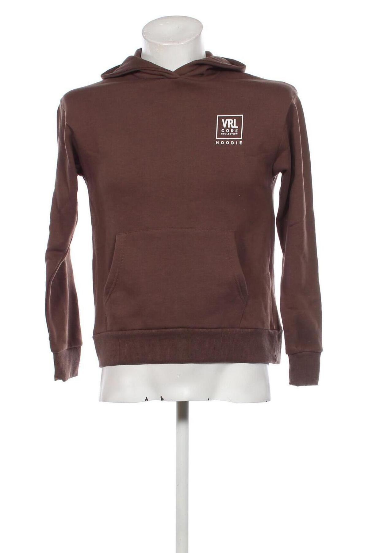 Herren Sweatshirt Viral Vibes, Größe XS, Farbe Braun, Preis 31,29 €