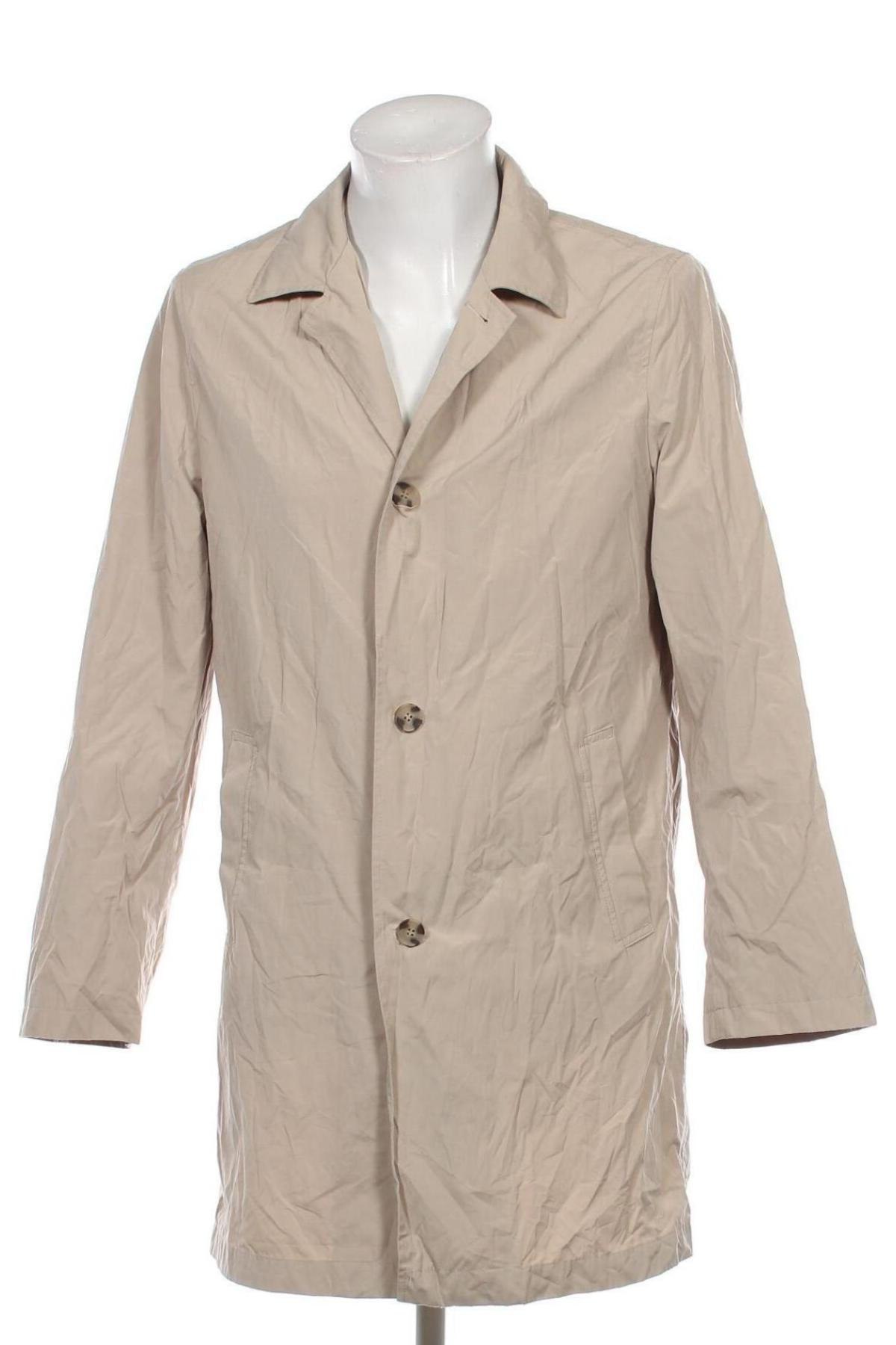 Herrenmantel Andrew James, Größe L, Farbe Beige, Preis € 8,99